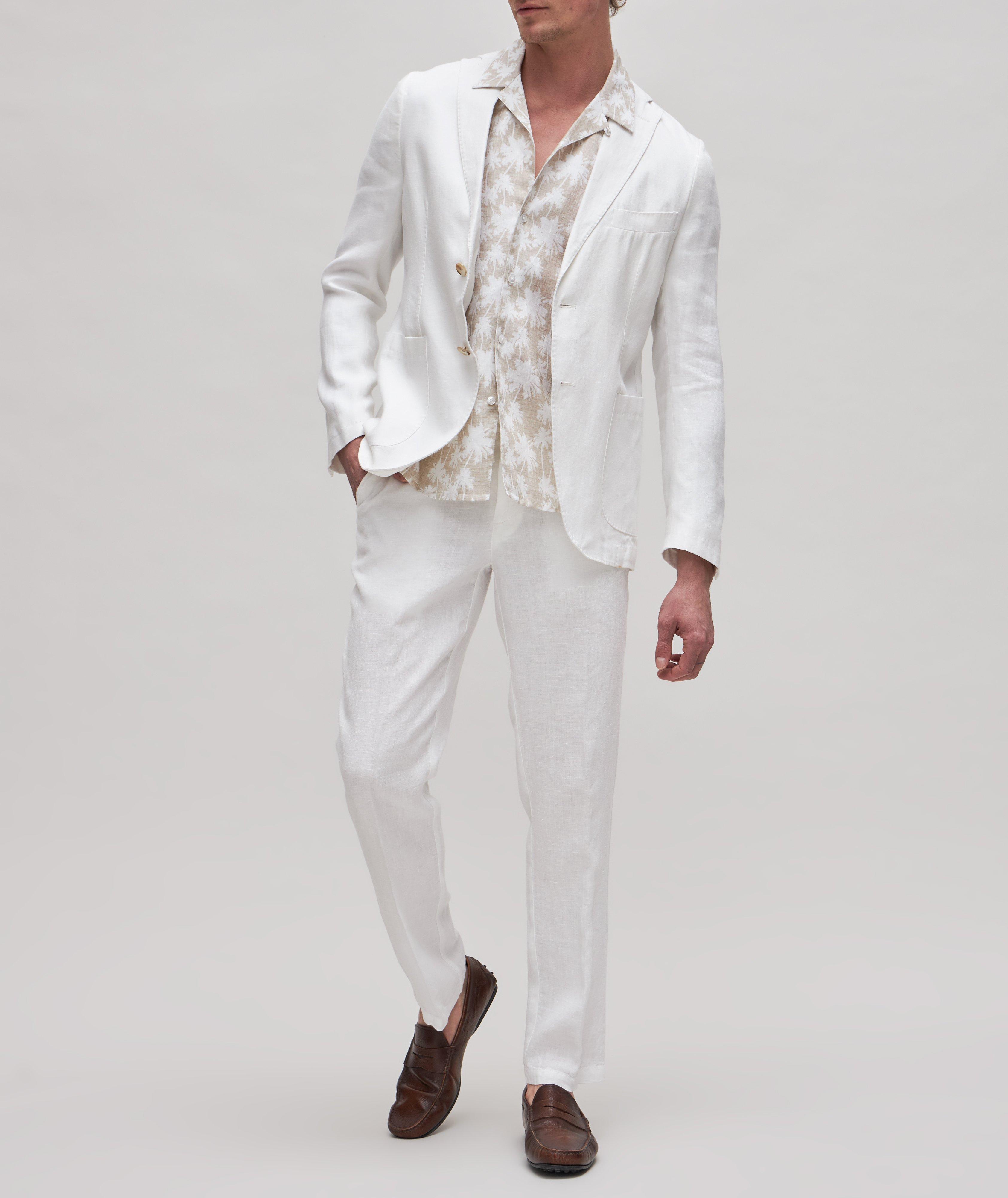 Two-Button Linen Sports Jacket image 1