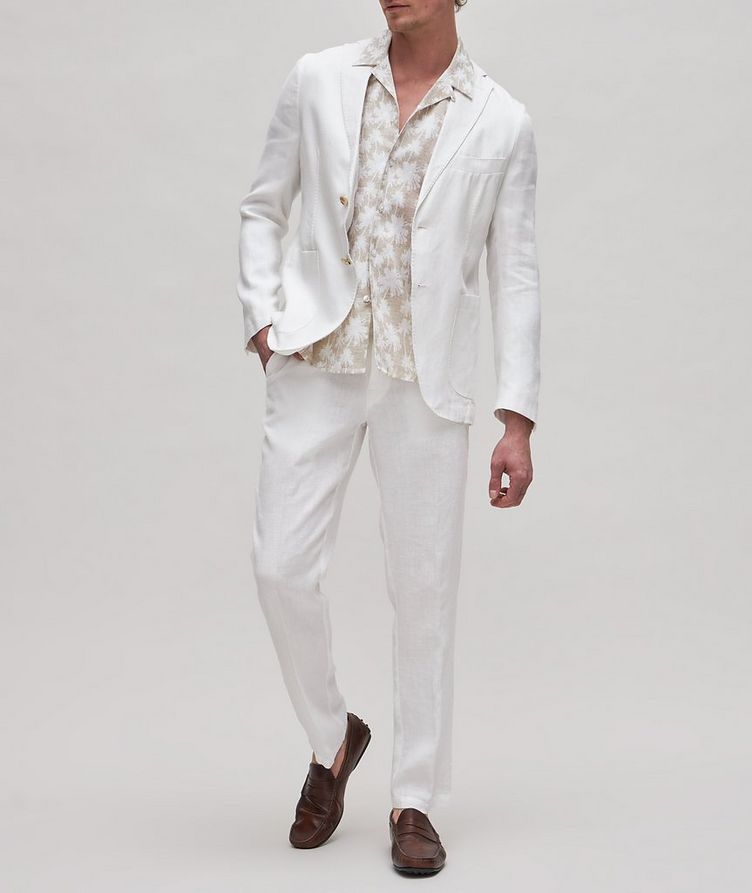 Two-Button Linen Sports Jacket image 1