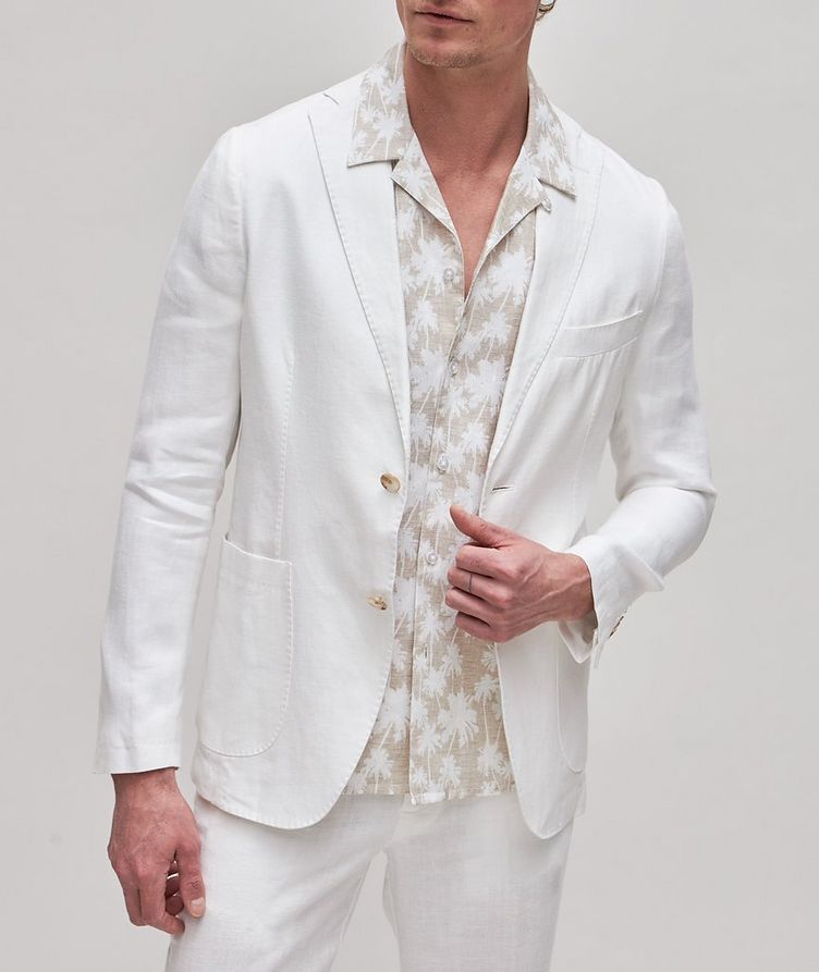 Two-Button Linen Sports Jacket image 2