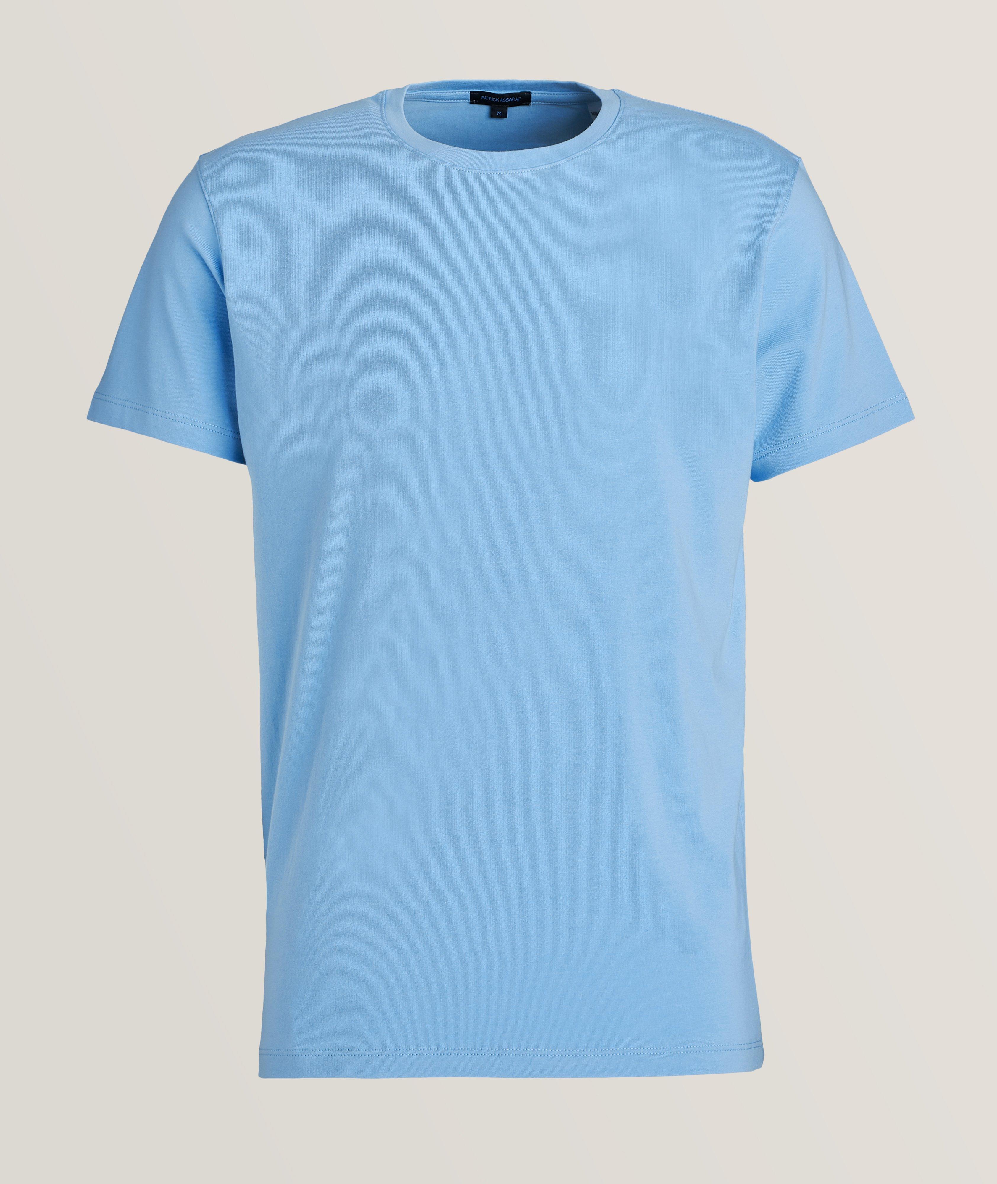 Pima Stretch-Cotton Crewneck T-Shirt image 0