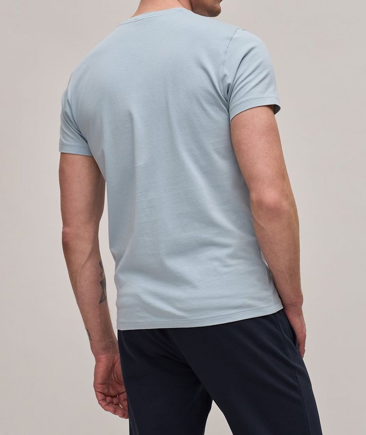 Pima Stretch-Cotton V-Neck T-Shirt image 2