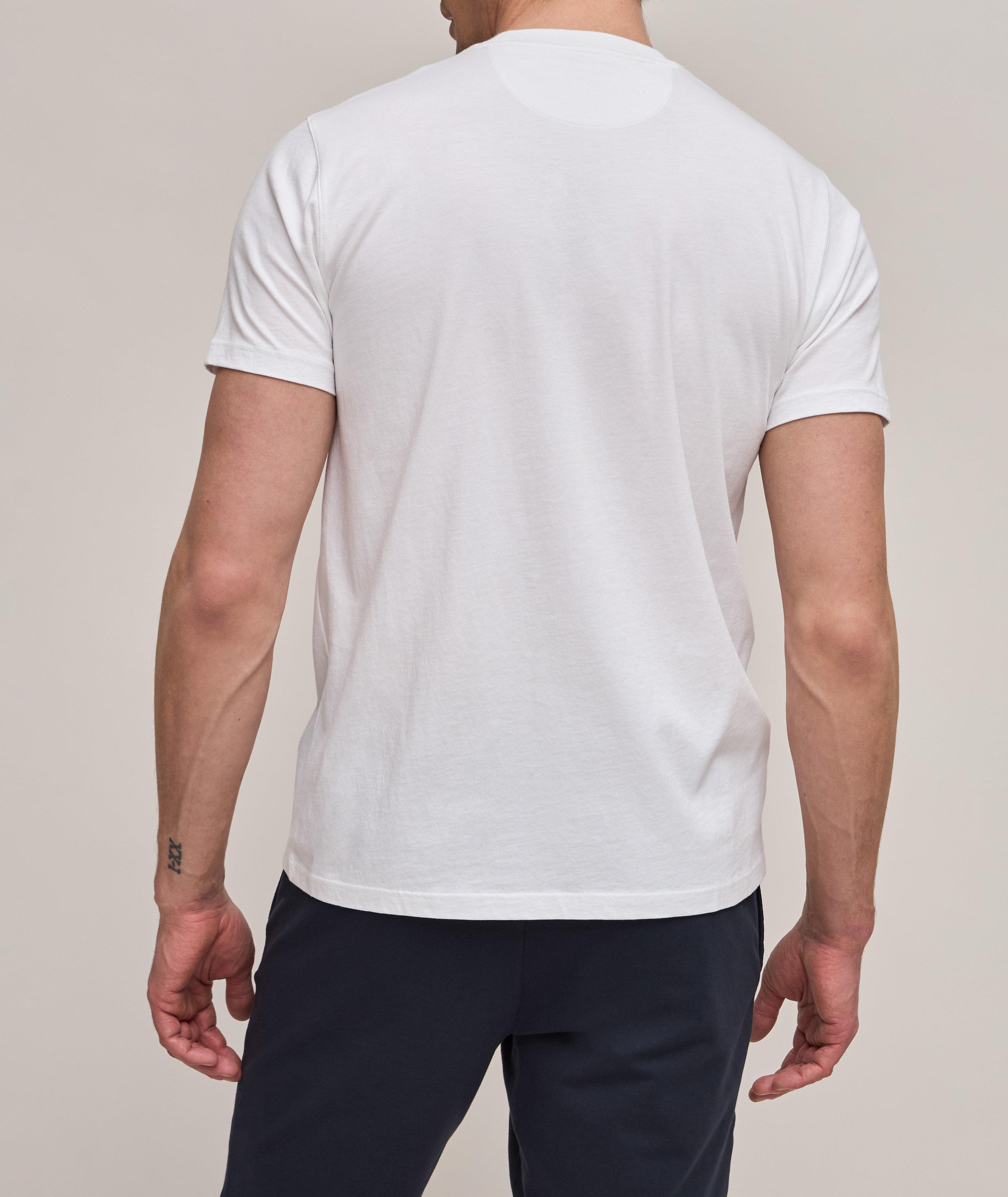 T-shirt en coton biologique à encolure ronde image 3