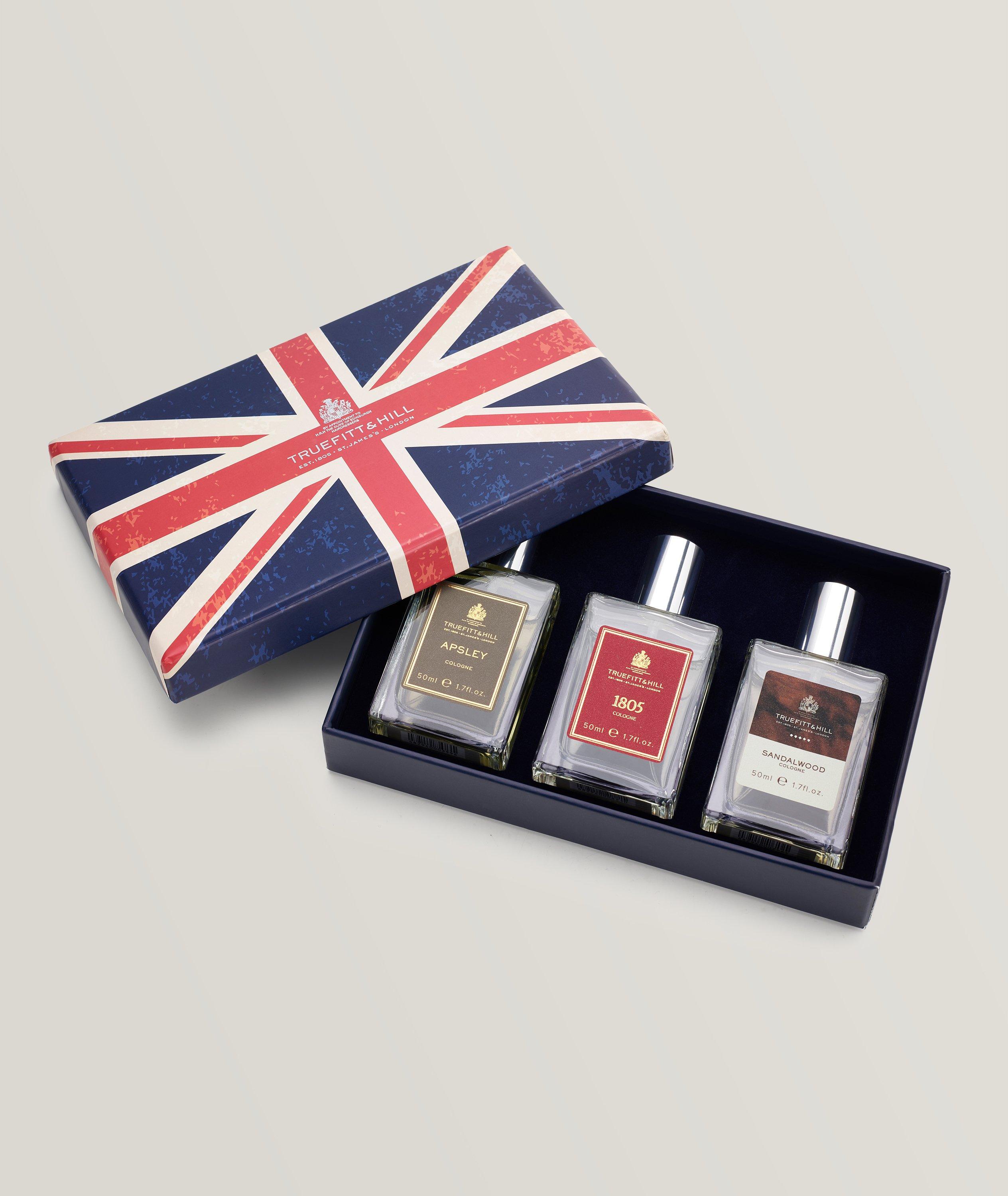 Coffret d’eaux de Cologne 1805, Sandalwood et Apsley image 0