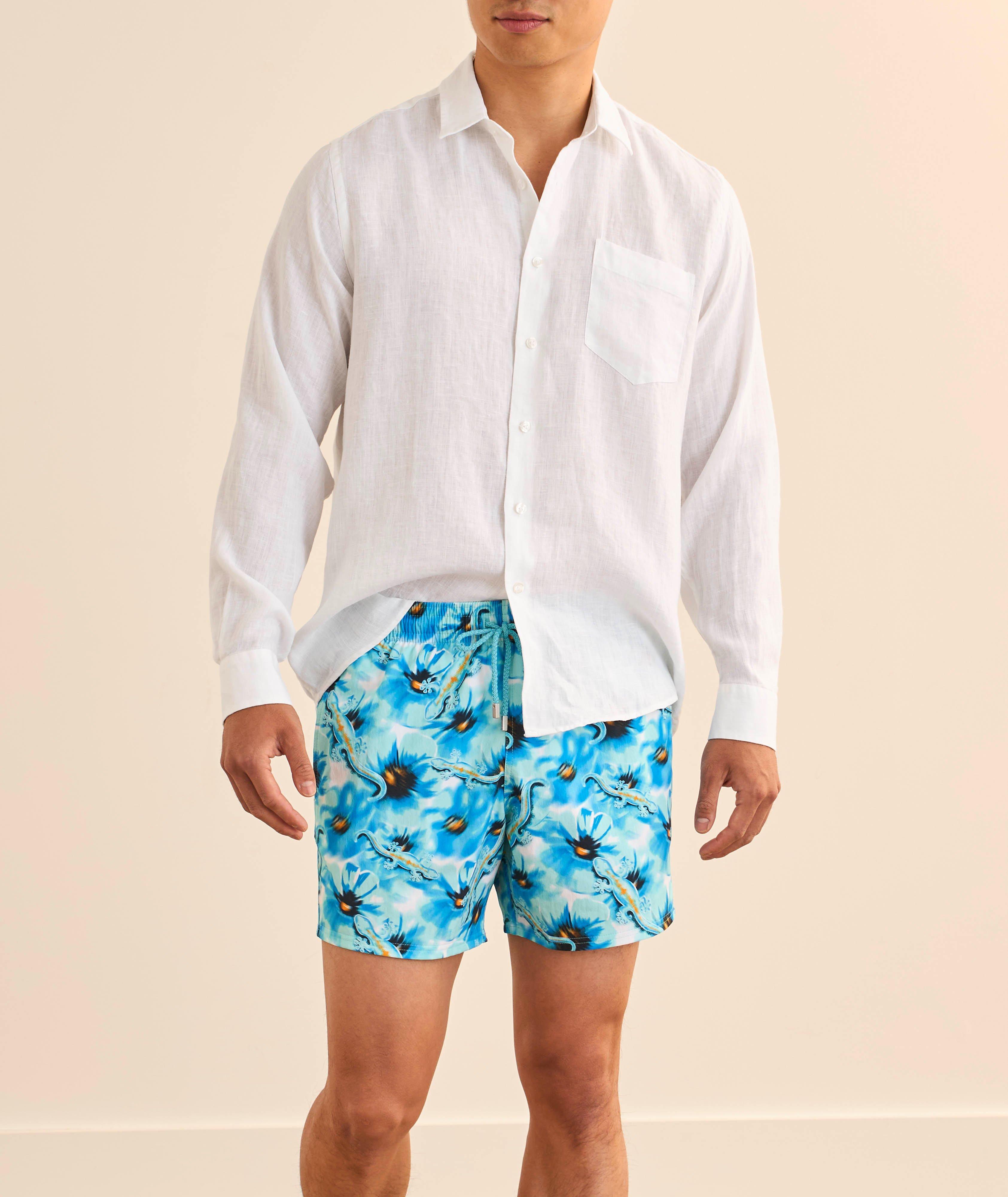 Chemise décontractée Caroubis en lin image 5