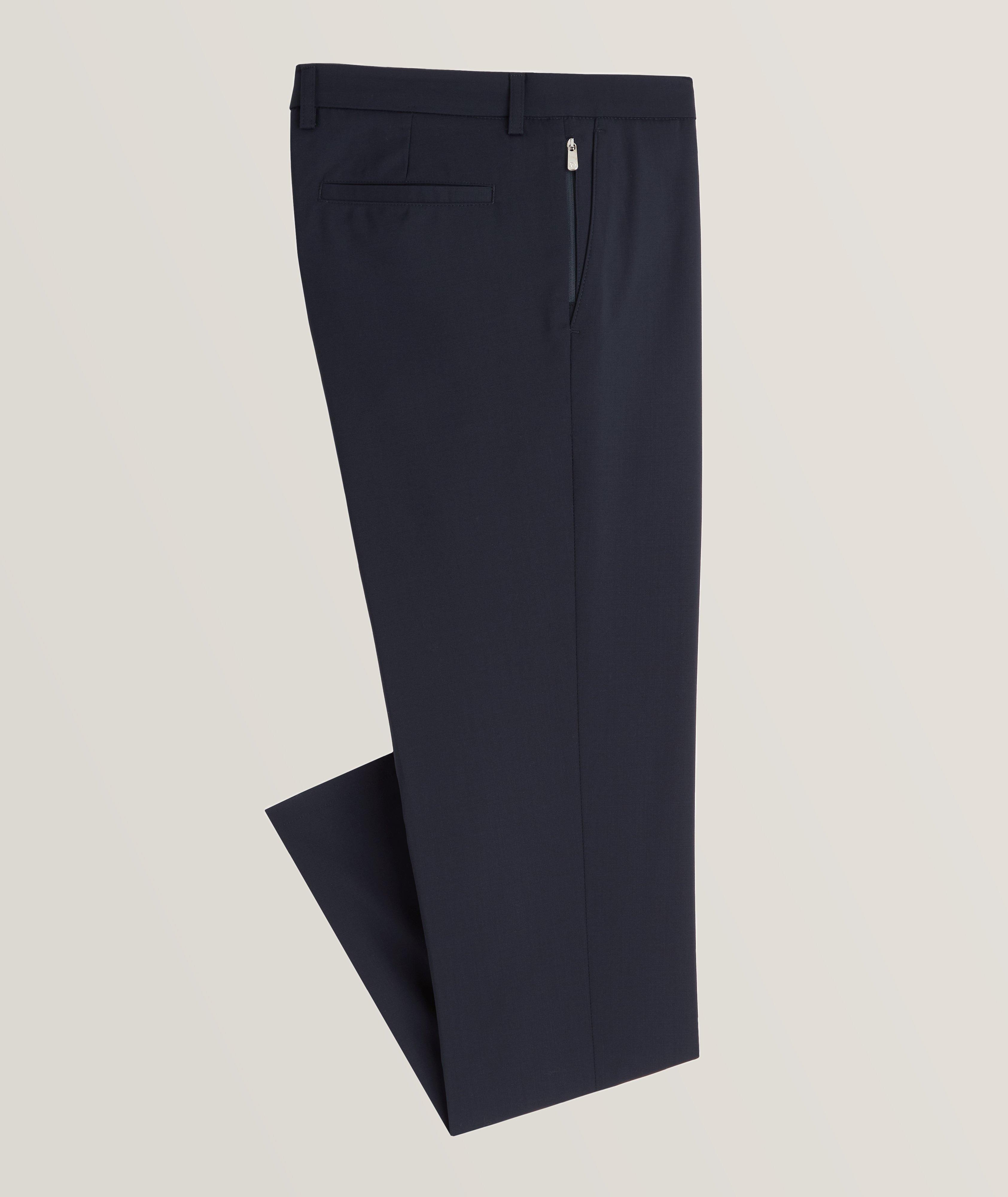 Dox 120s Virgin Wool Pleated Pants image 0