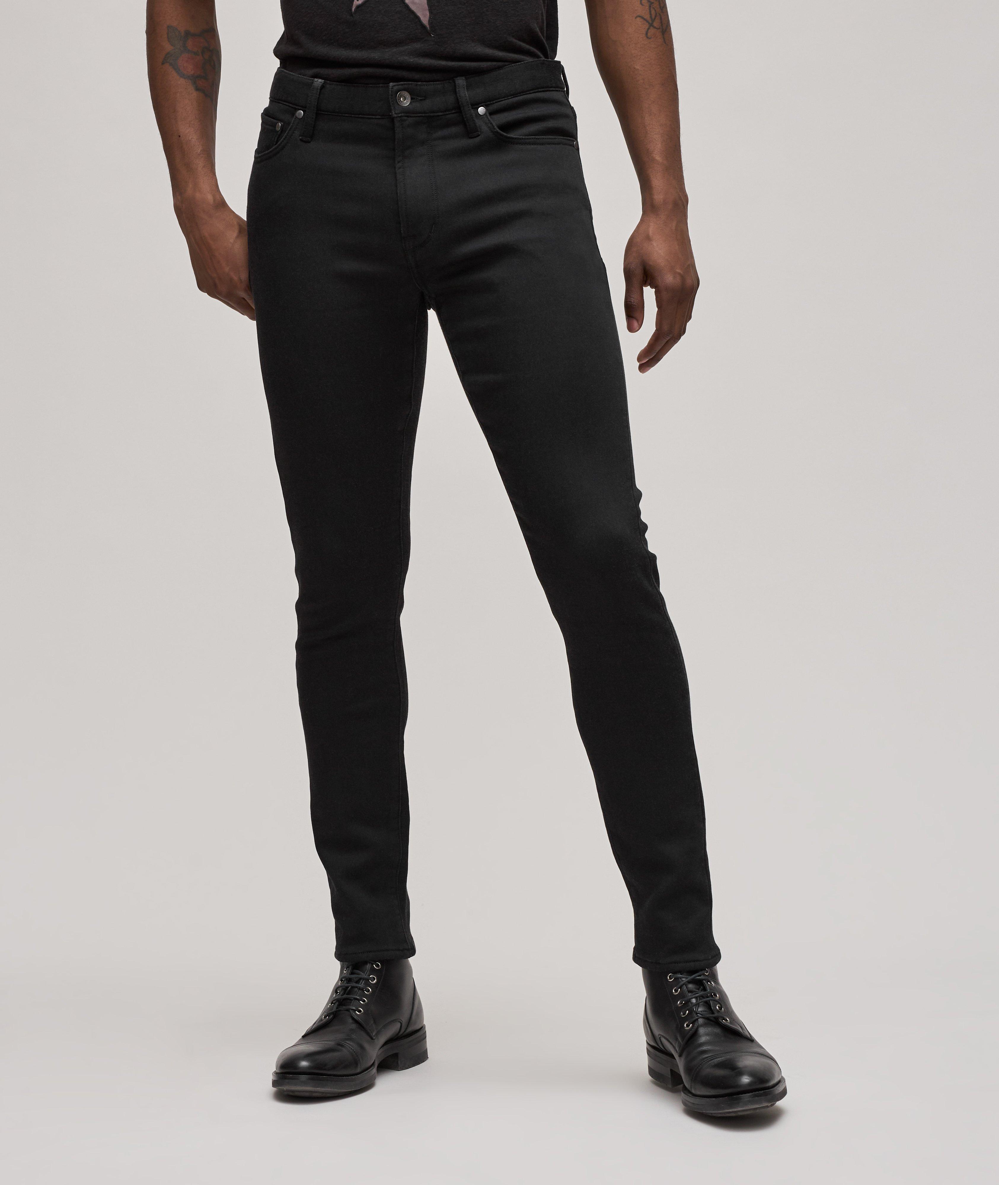 Knit Tapered Fit Jeans image 1