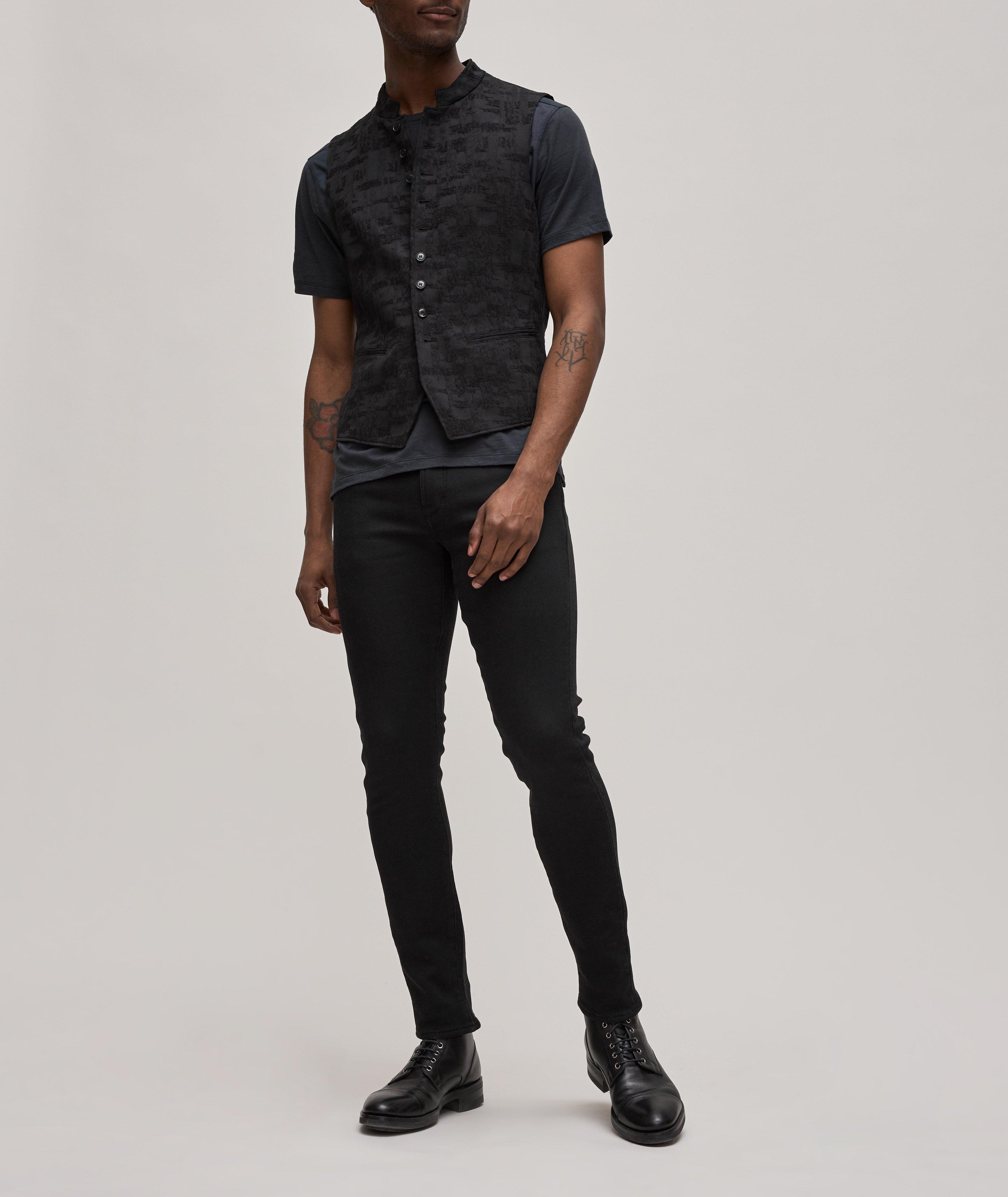 Gilet en jacquard de coton image 1