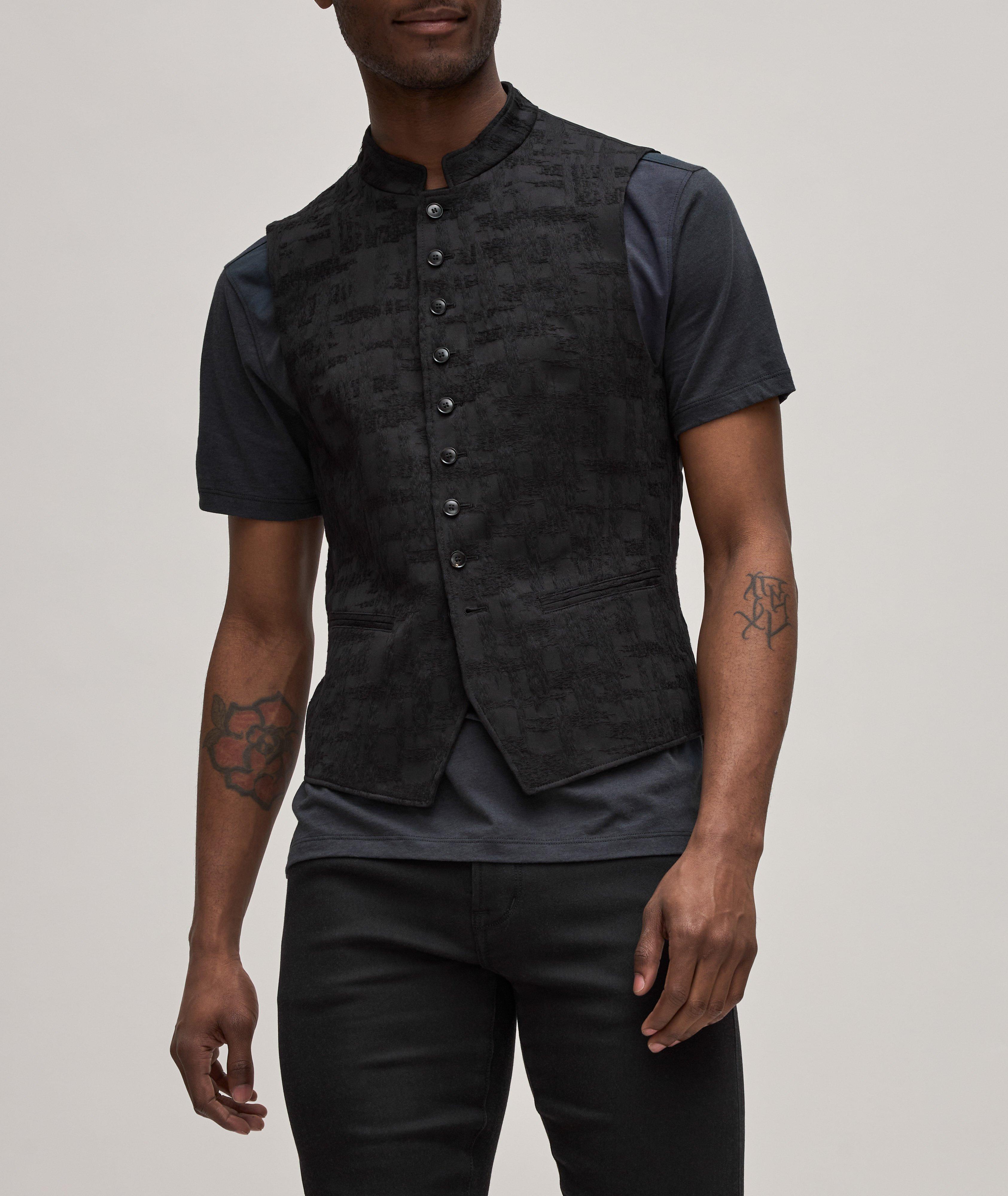 Gilet en jacquard de coton image 2