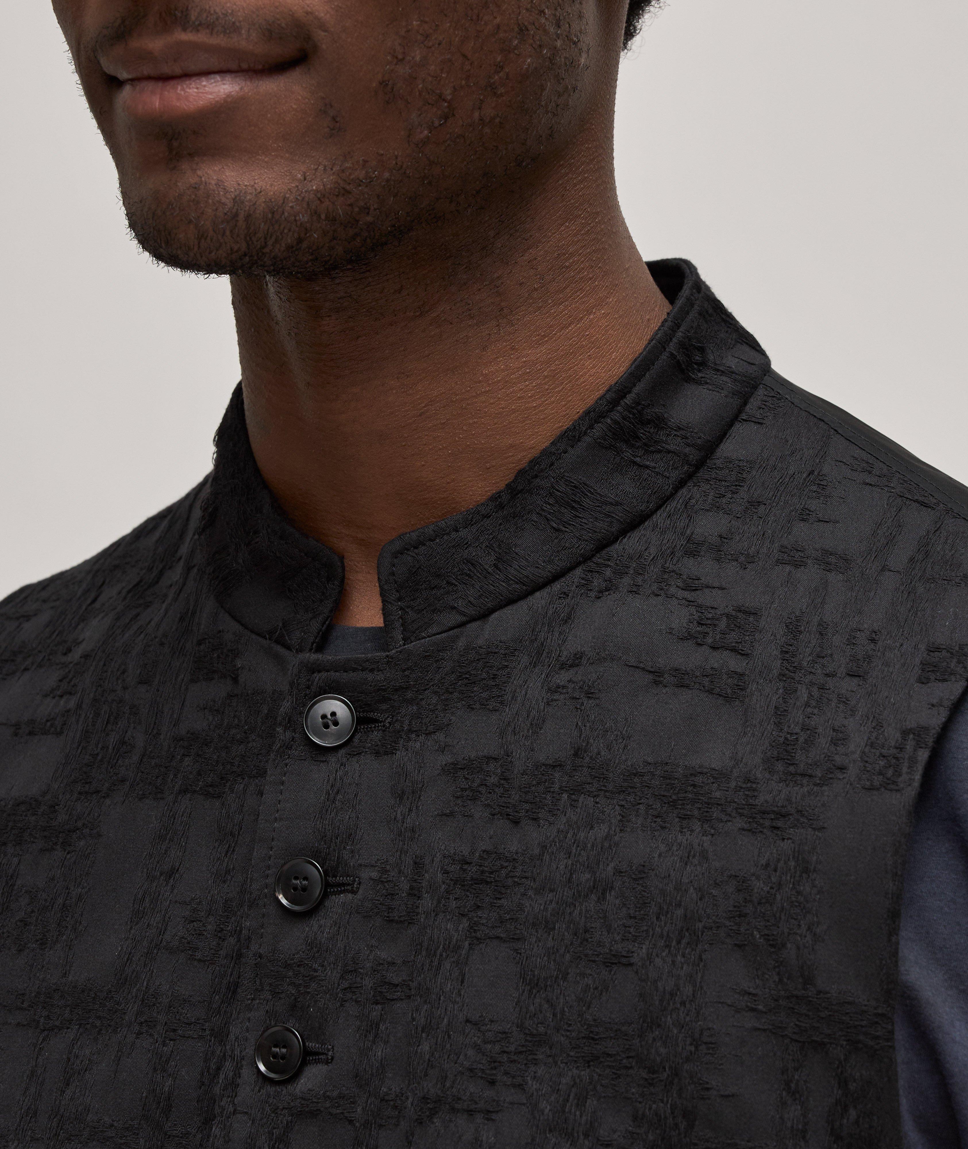 Gilet en jacquard de coton image 4
