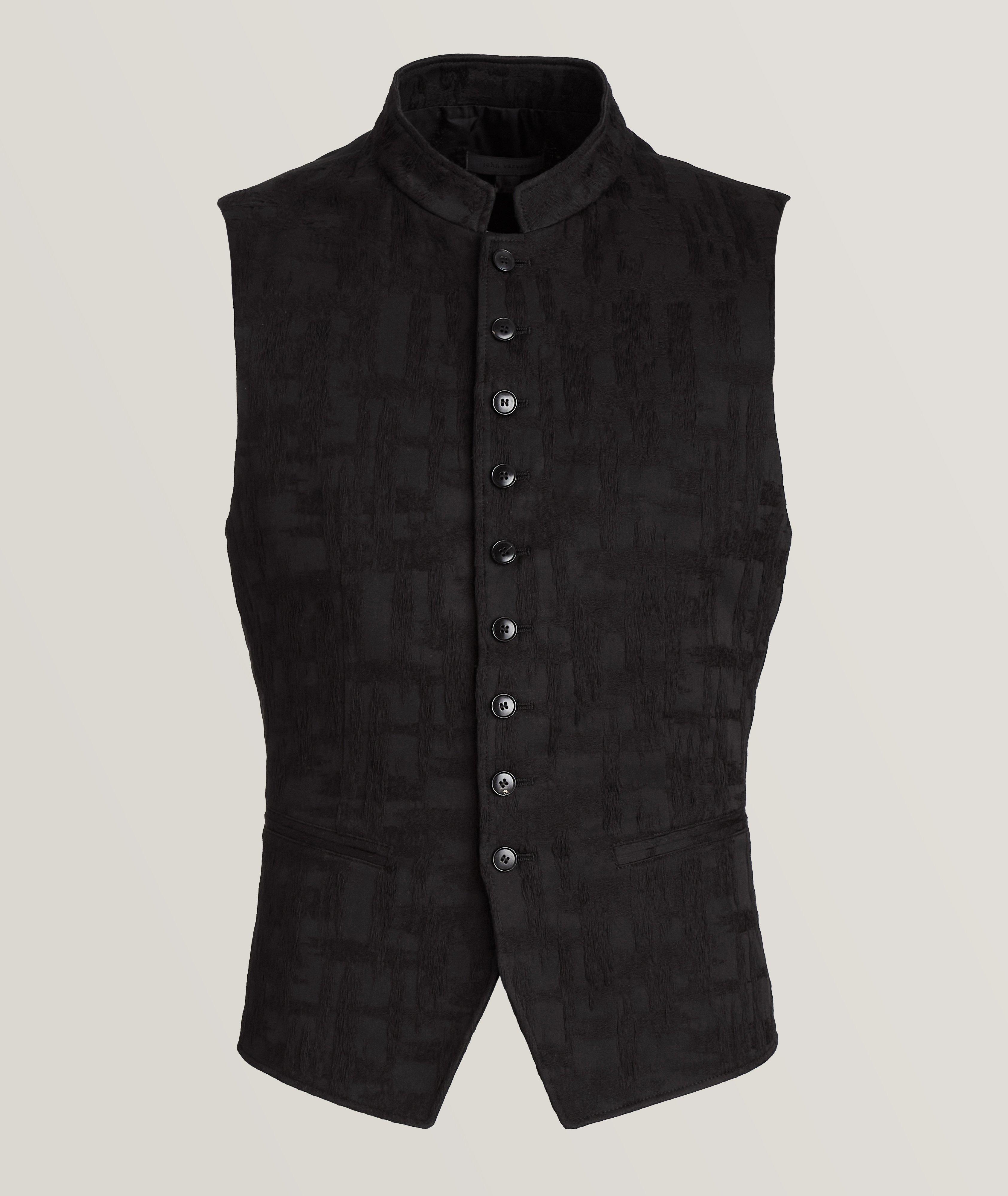 Gilet en jacquard de coton image 0
