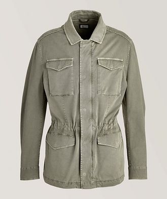 Brunello Cucinelli Cotton Gabardine Safari Jacket