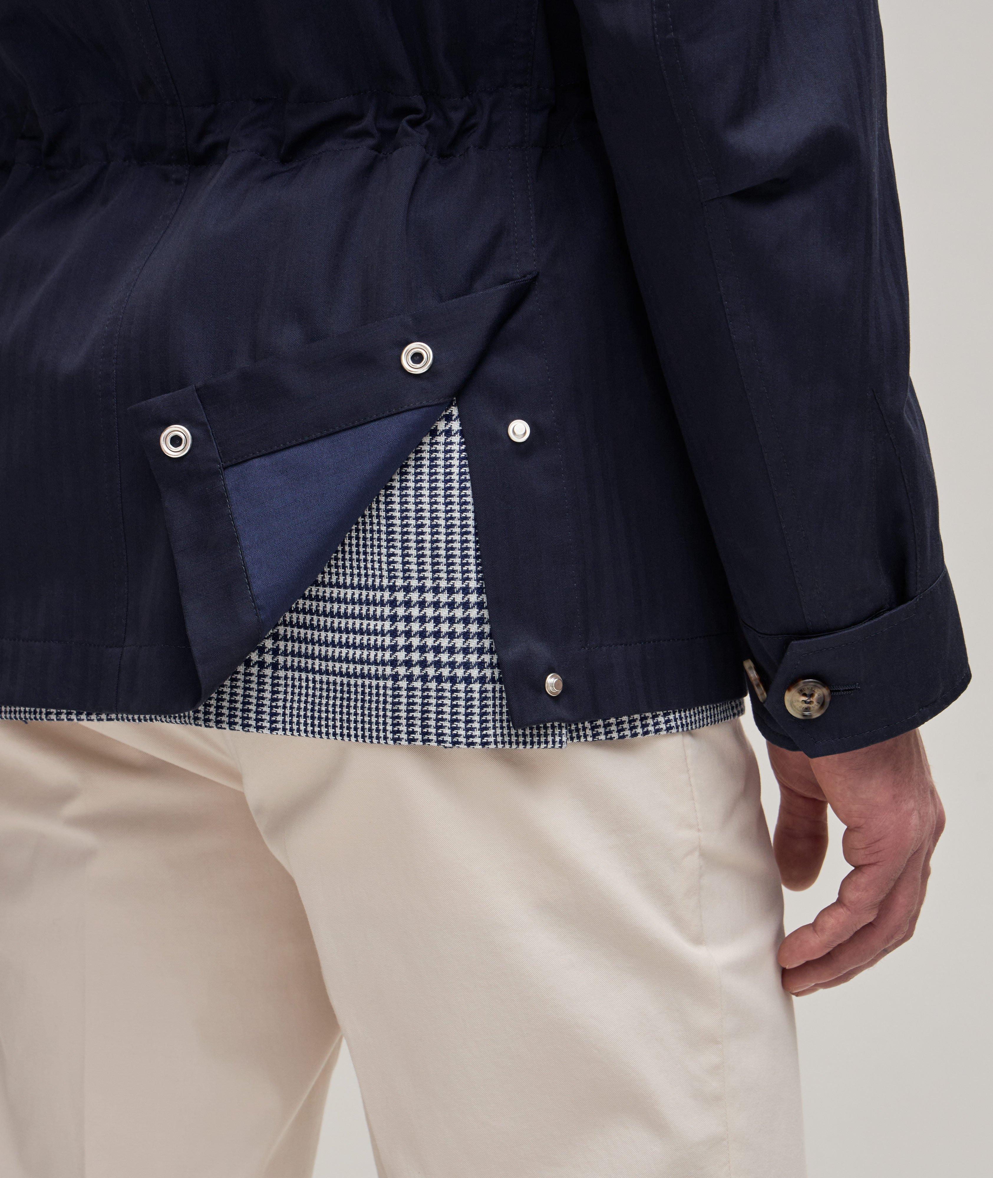 Cotton Herringbone Field Jacket image 6