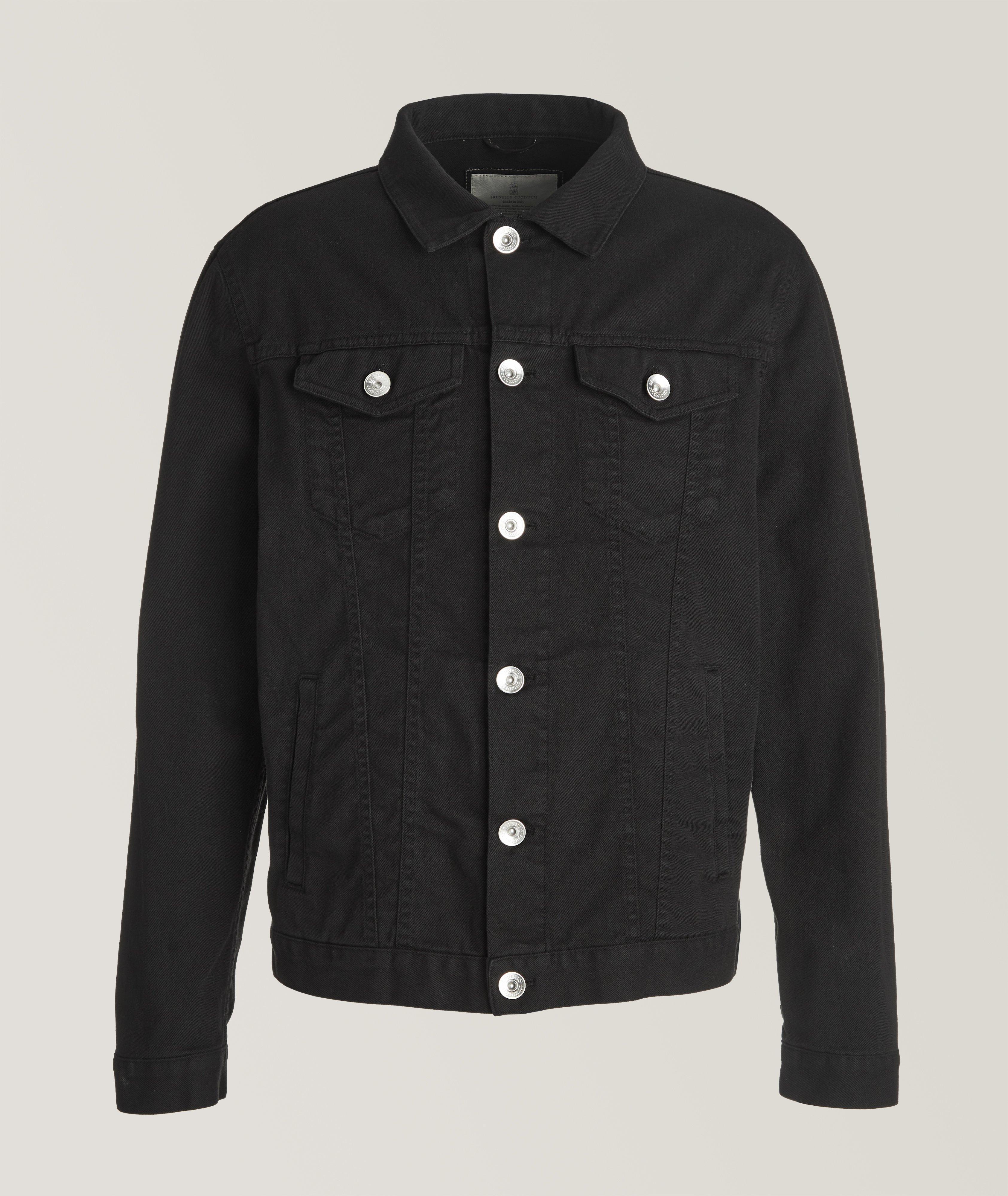 Brunello Cucinelli Stretch-Cotton Denim Jacket | Coats | Harry Rosen