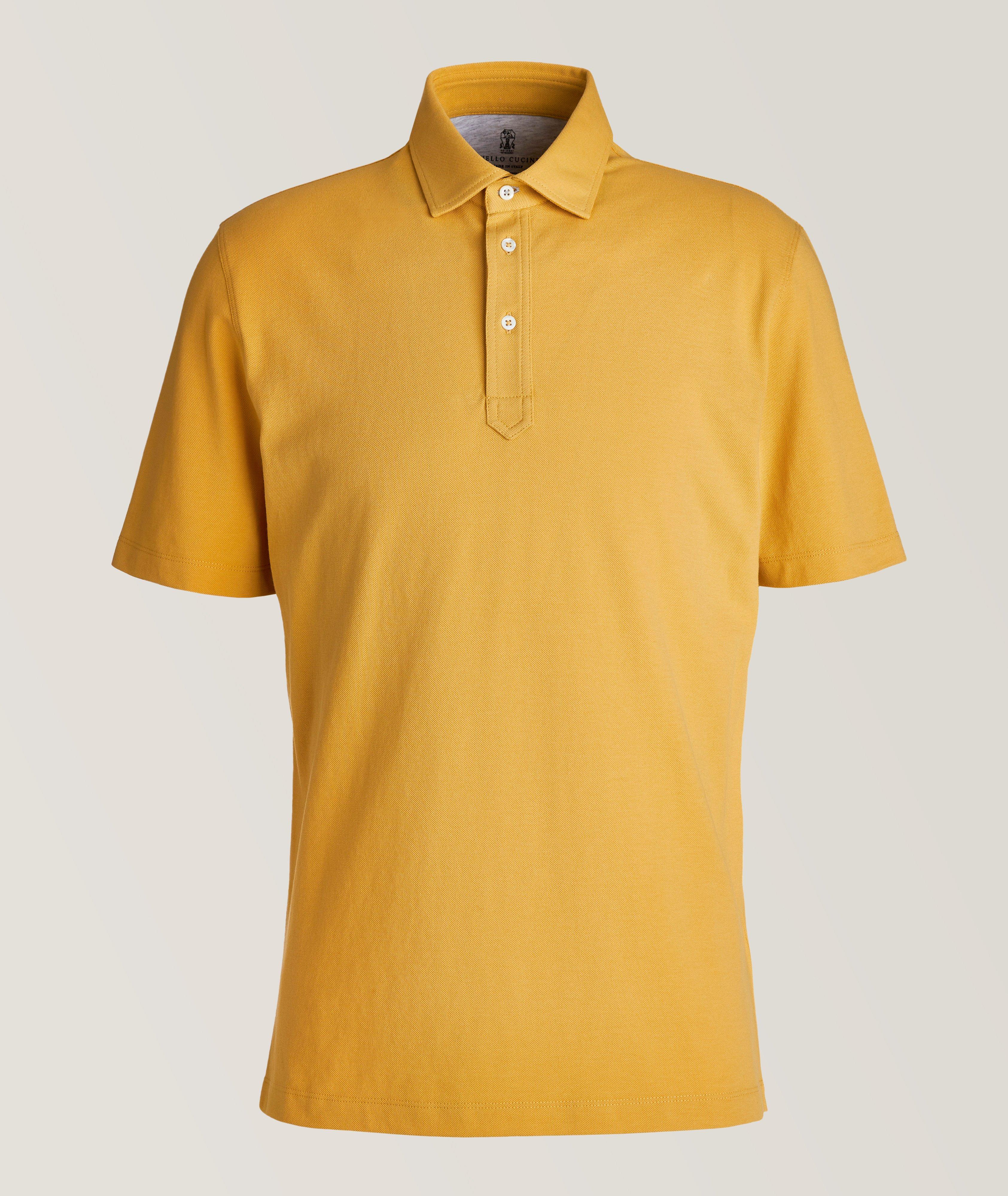Regular Fit Cotton Piqué Polo image 0