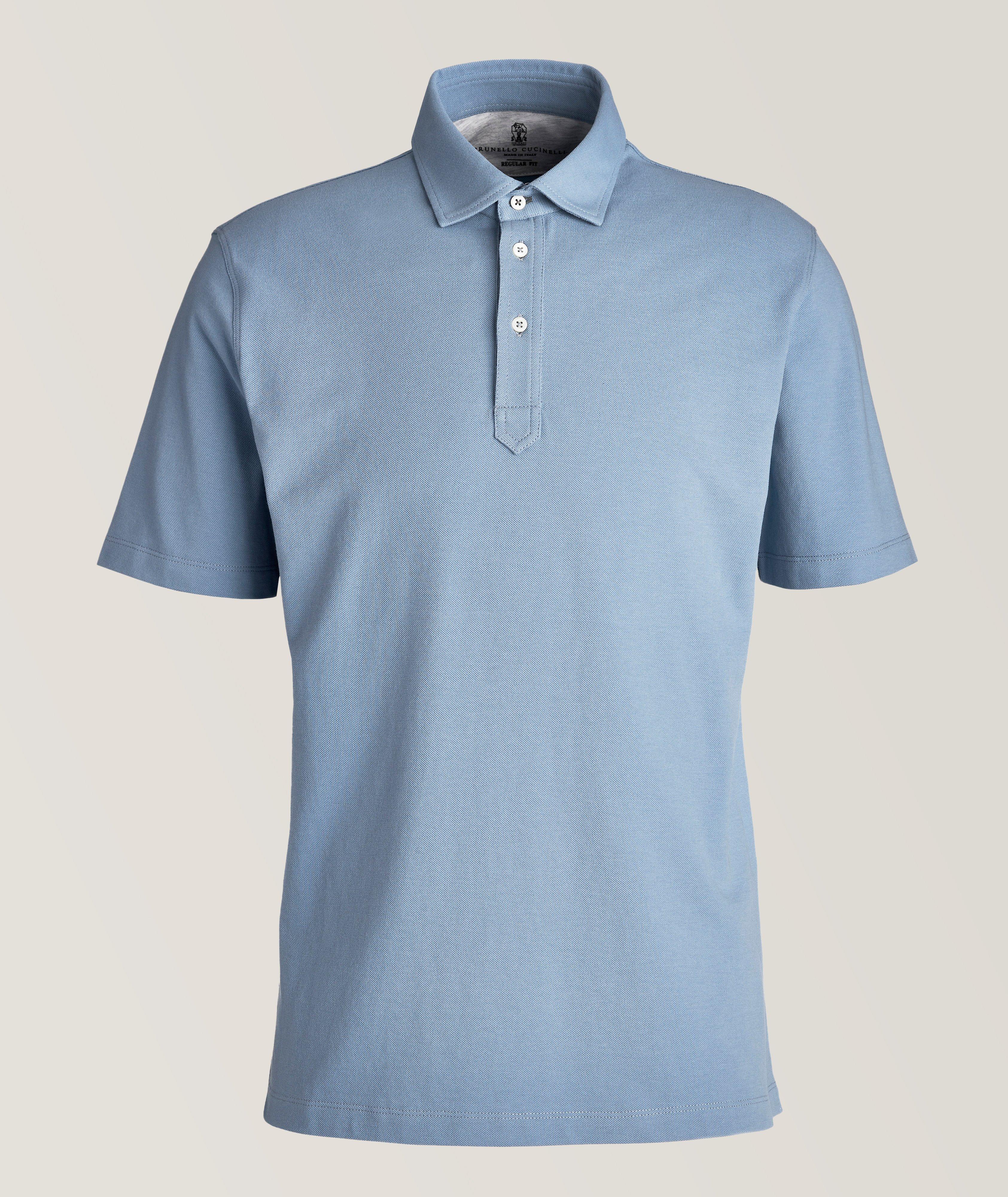 Regular Fit Cotton Piqué Polo image 0