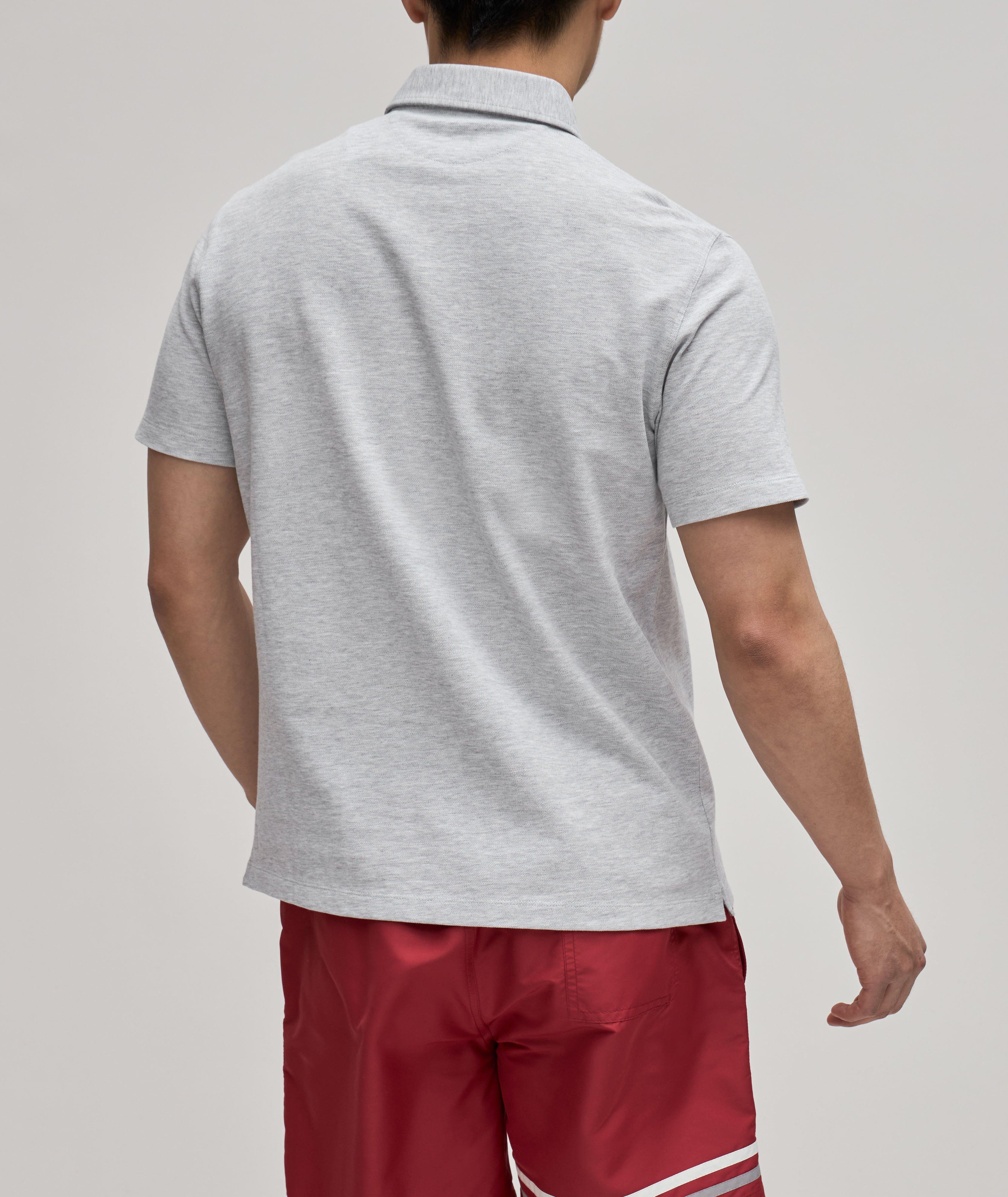 Polo en coton piqué de coupe standard image 3