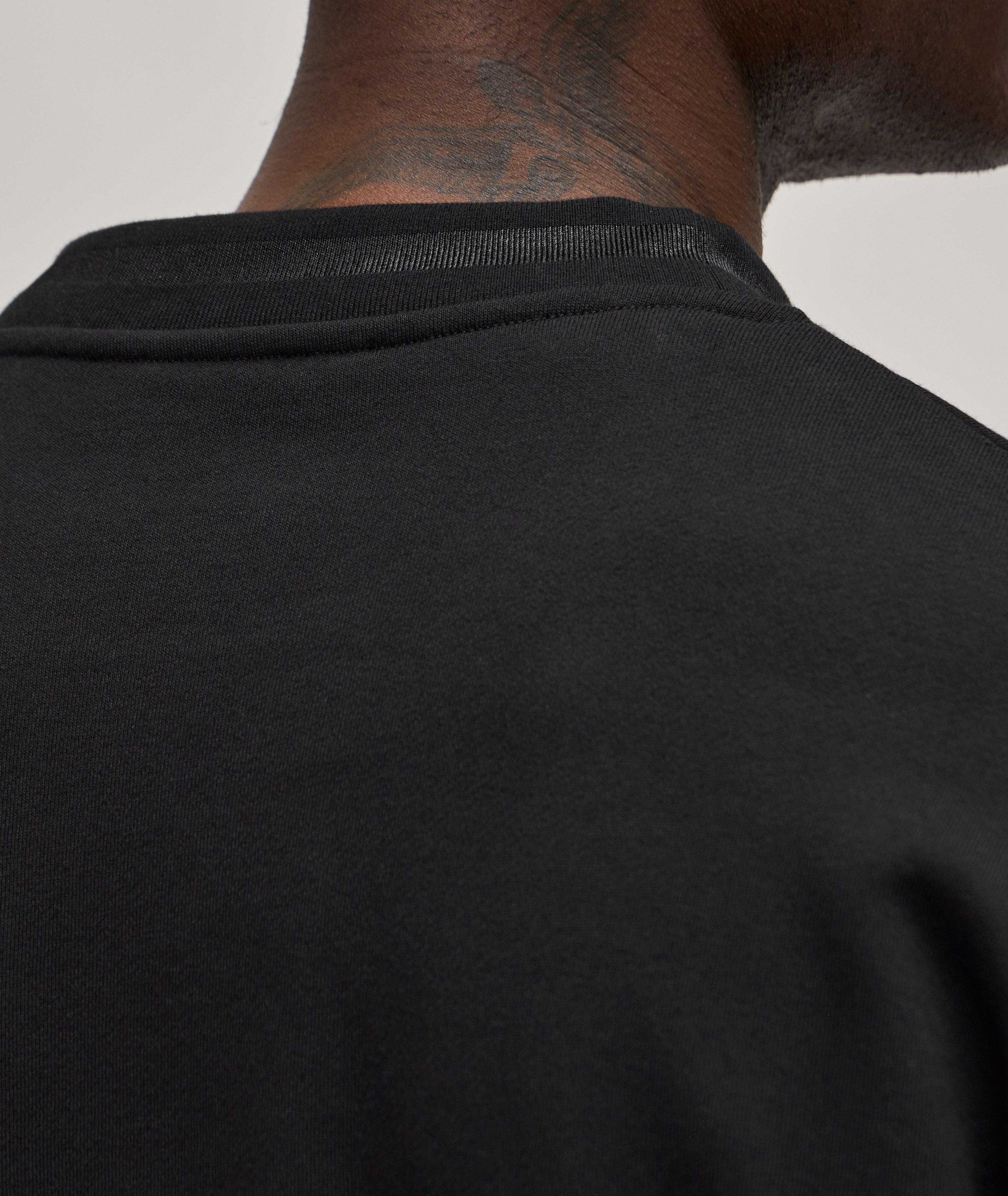 Cotton Pocket Crew Neck Sweater  image 4