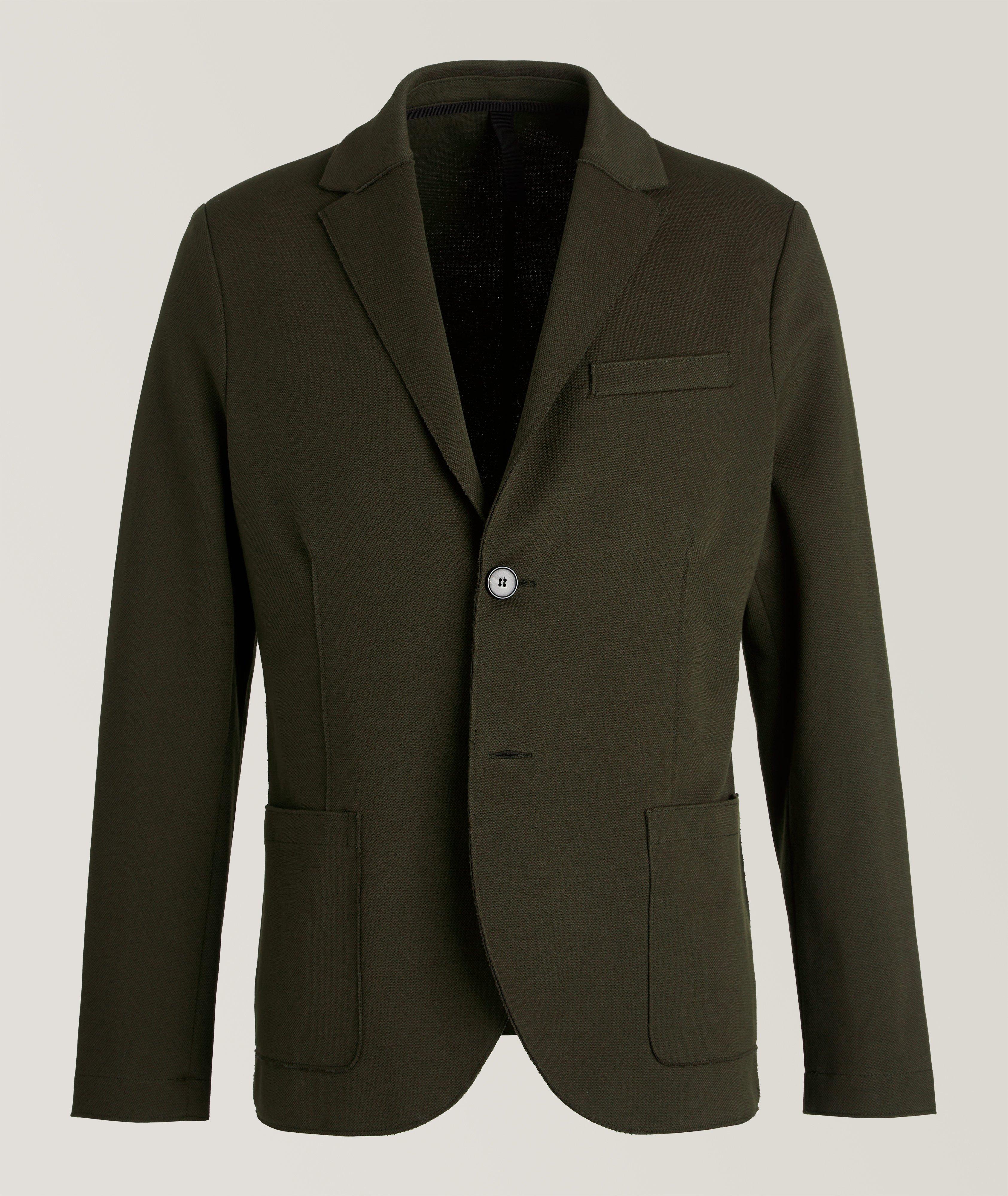 Classic Cotton Piqué Blazer