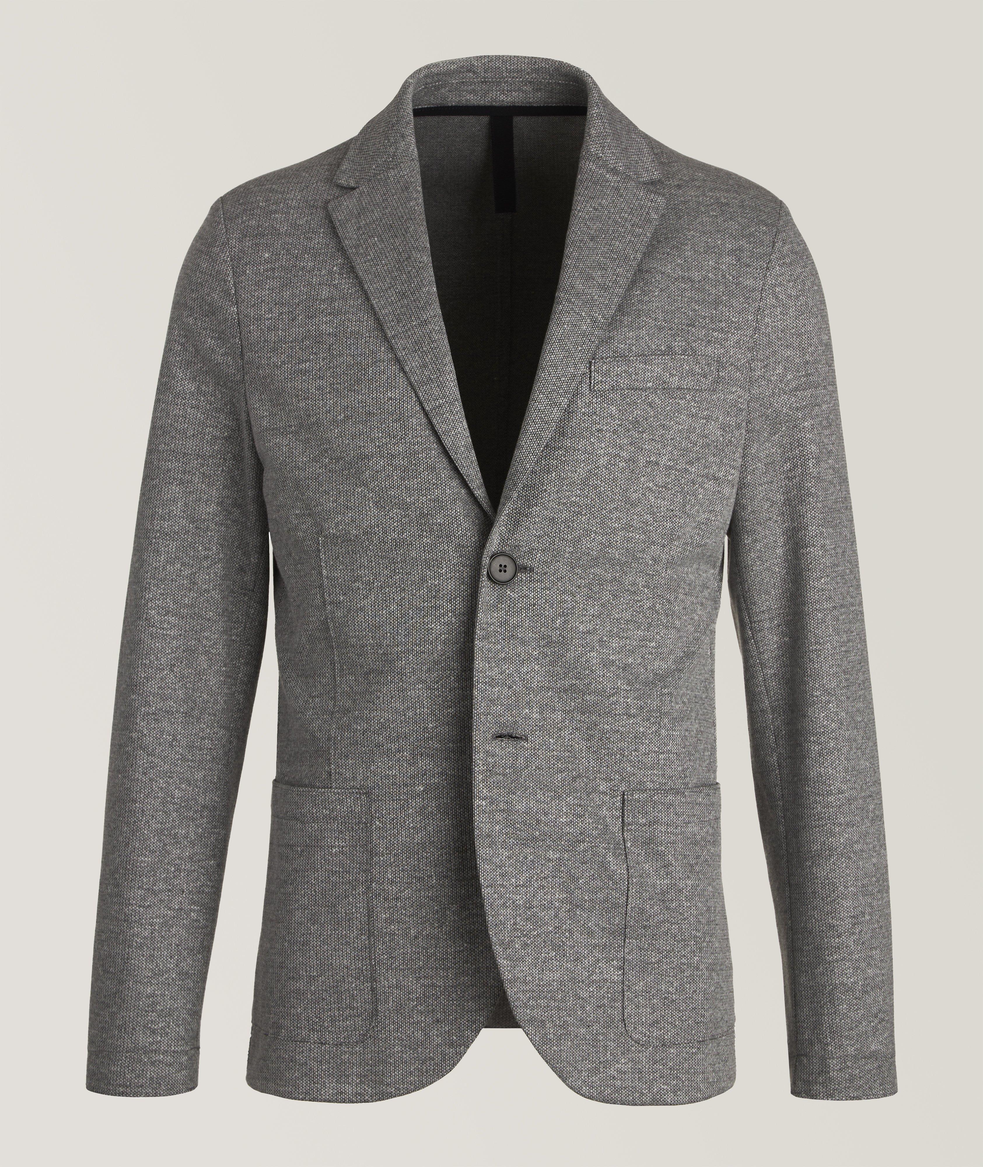 Unconstructed Cotton-Linen Sports Jacket