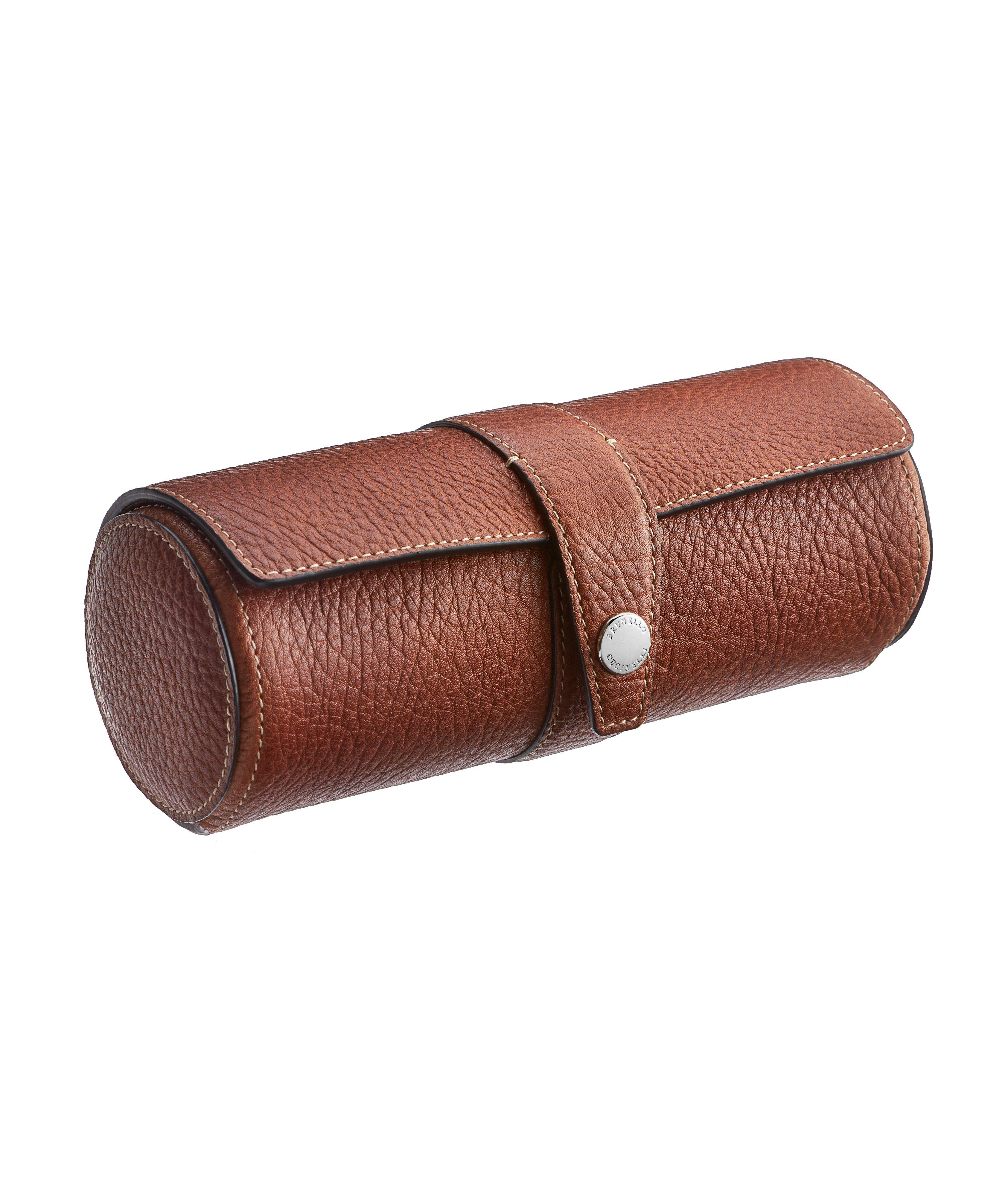 Grain Leather Watch Roll image 0