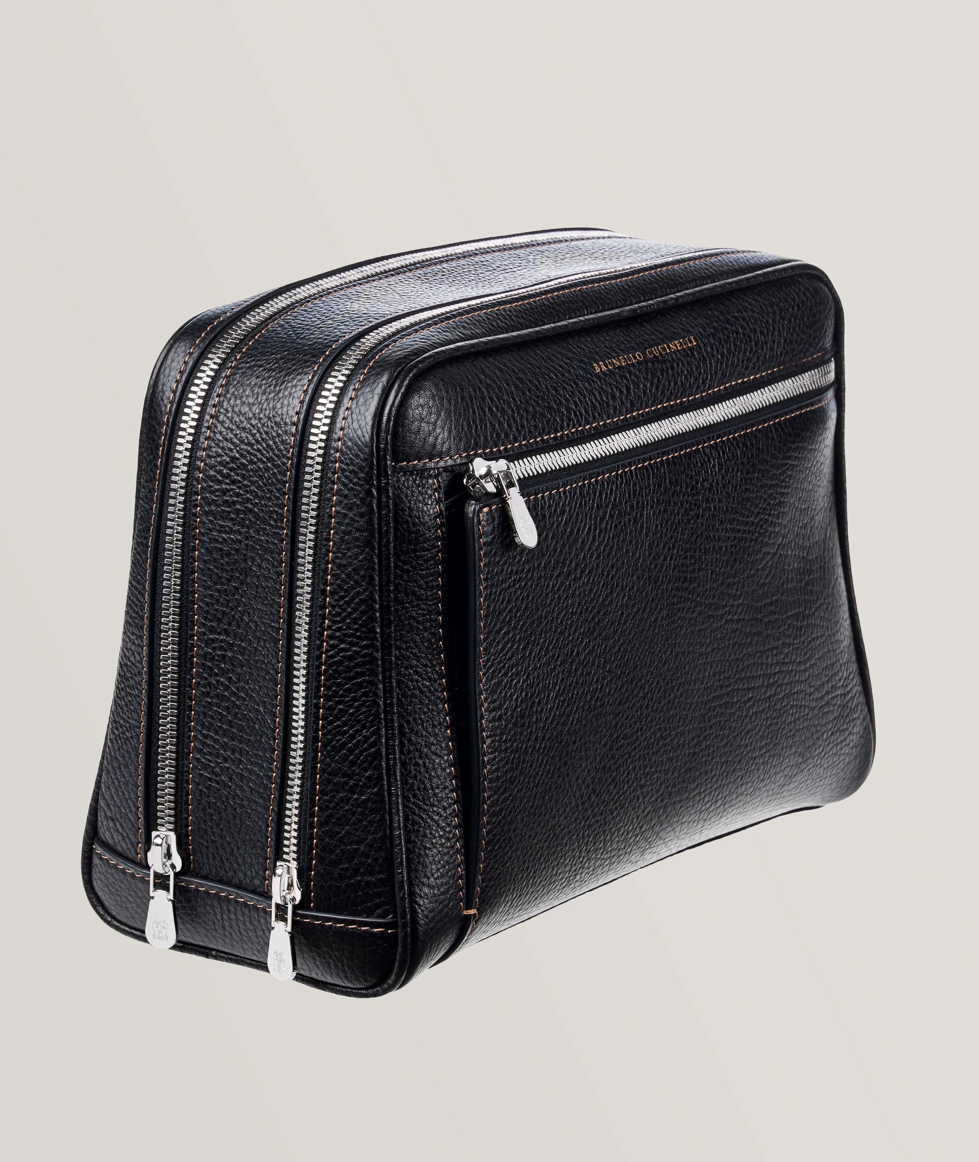 Grained Calfskin Toiletry Bag image 2