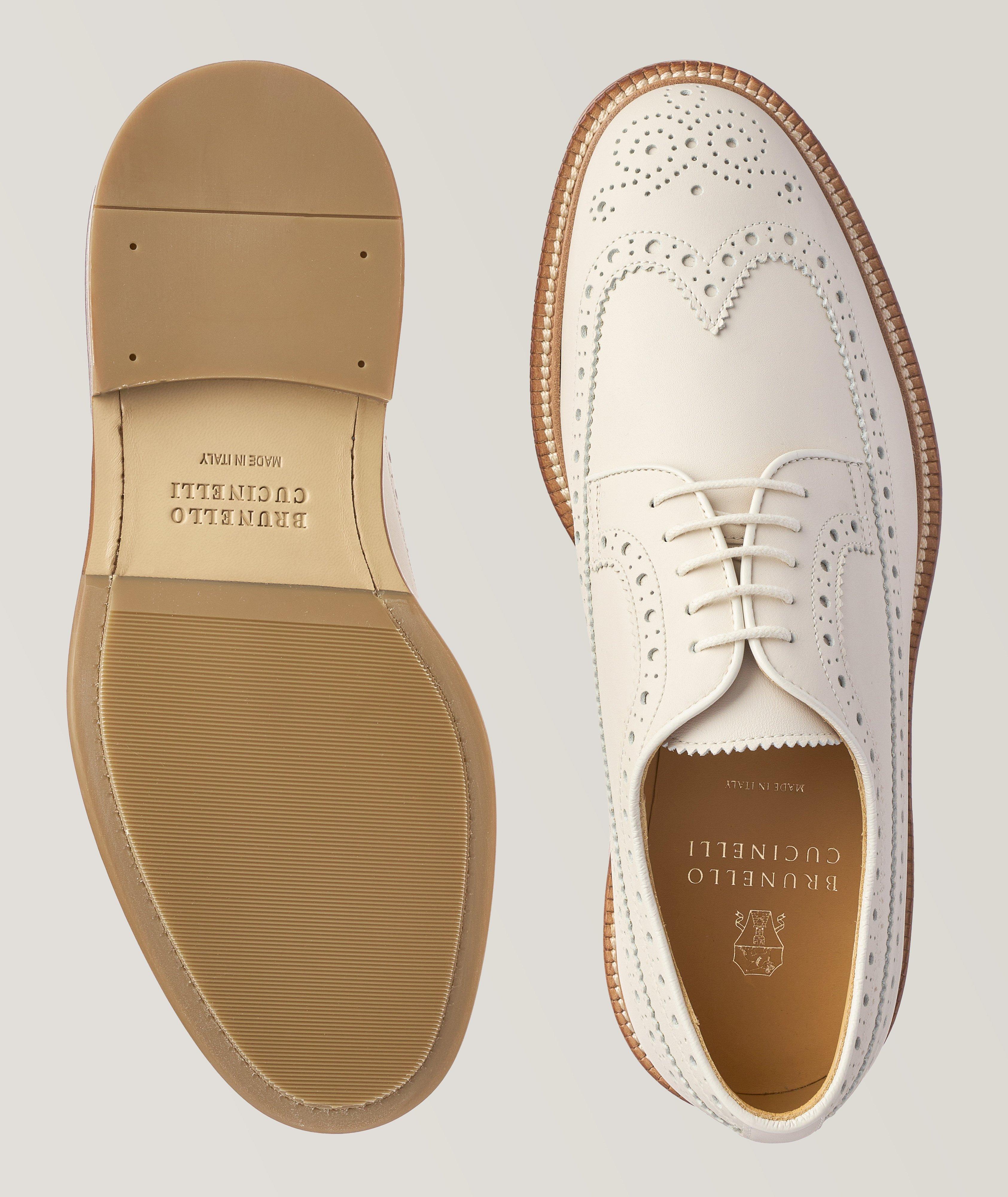 Chaussure brogue Longwing en cuir de veau image 2