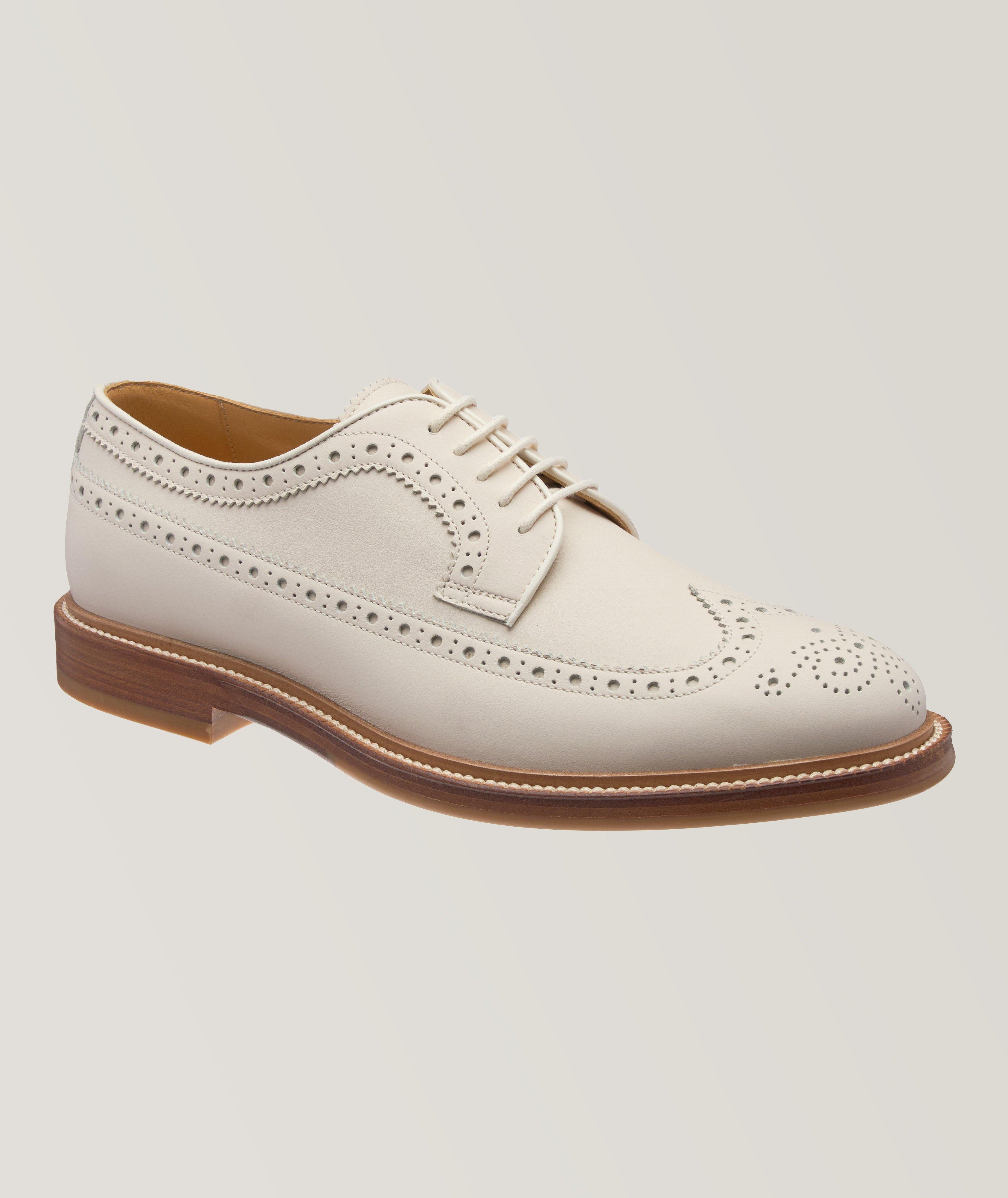 Chaussure brogue Longwing en cuir de veau image 0