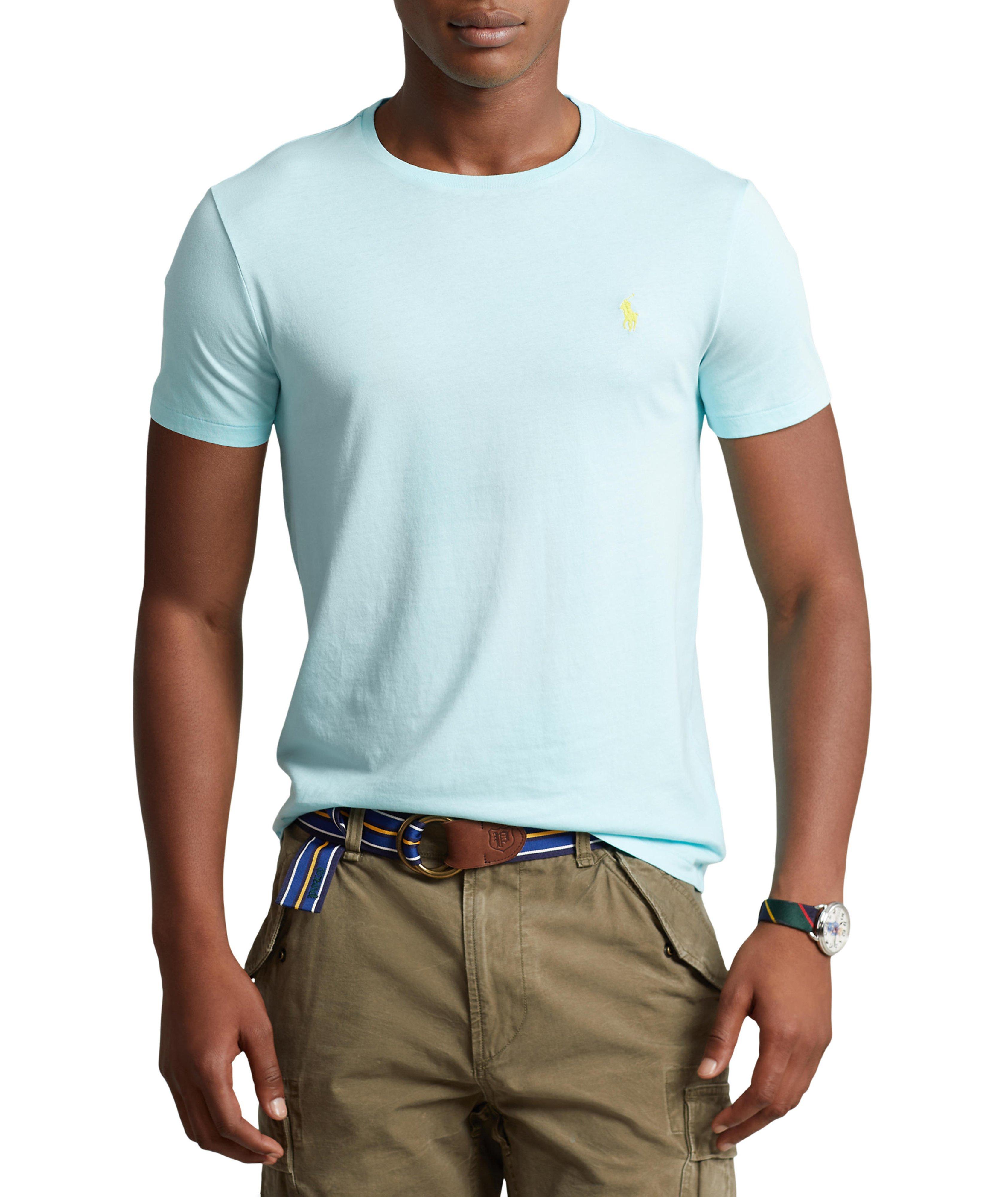 Logo Embroidered Cotton T-Shirt image 1