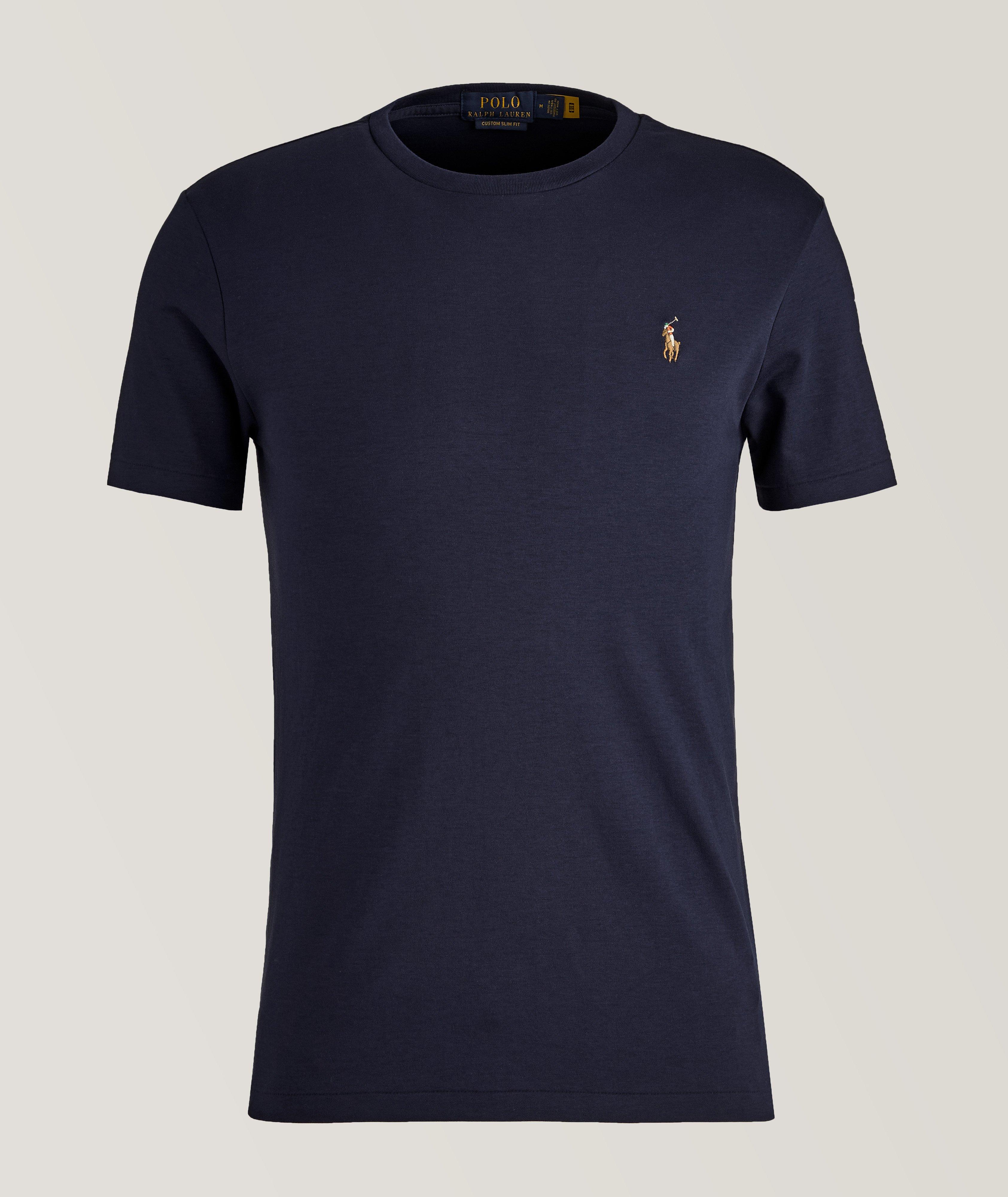 Polo Ralph Lauren Logo Embroidered Cotton T-Shirt | T-Shirts | Harry Rosen