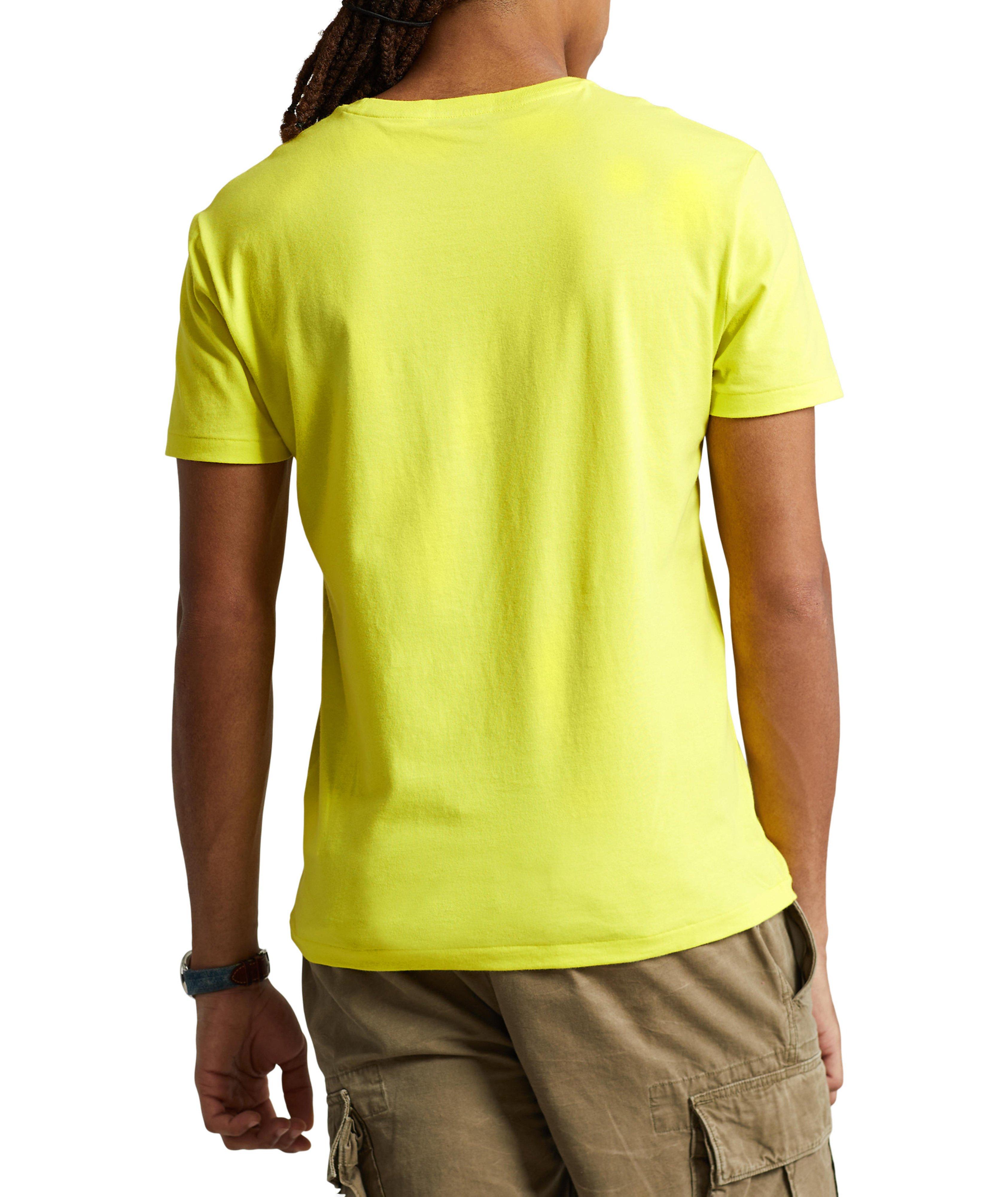 T-shirt en jersey avec ourson mascotte de coupe classique image 2