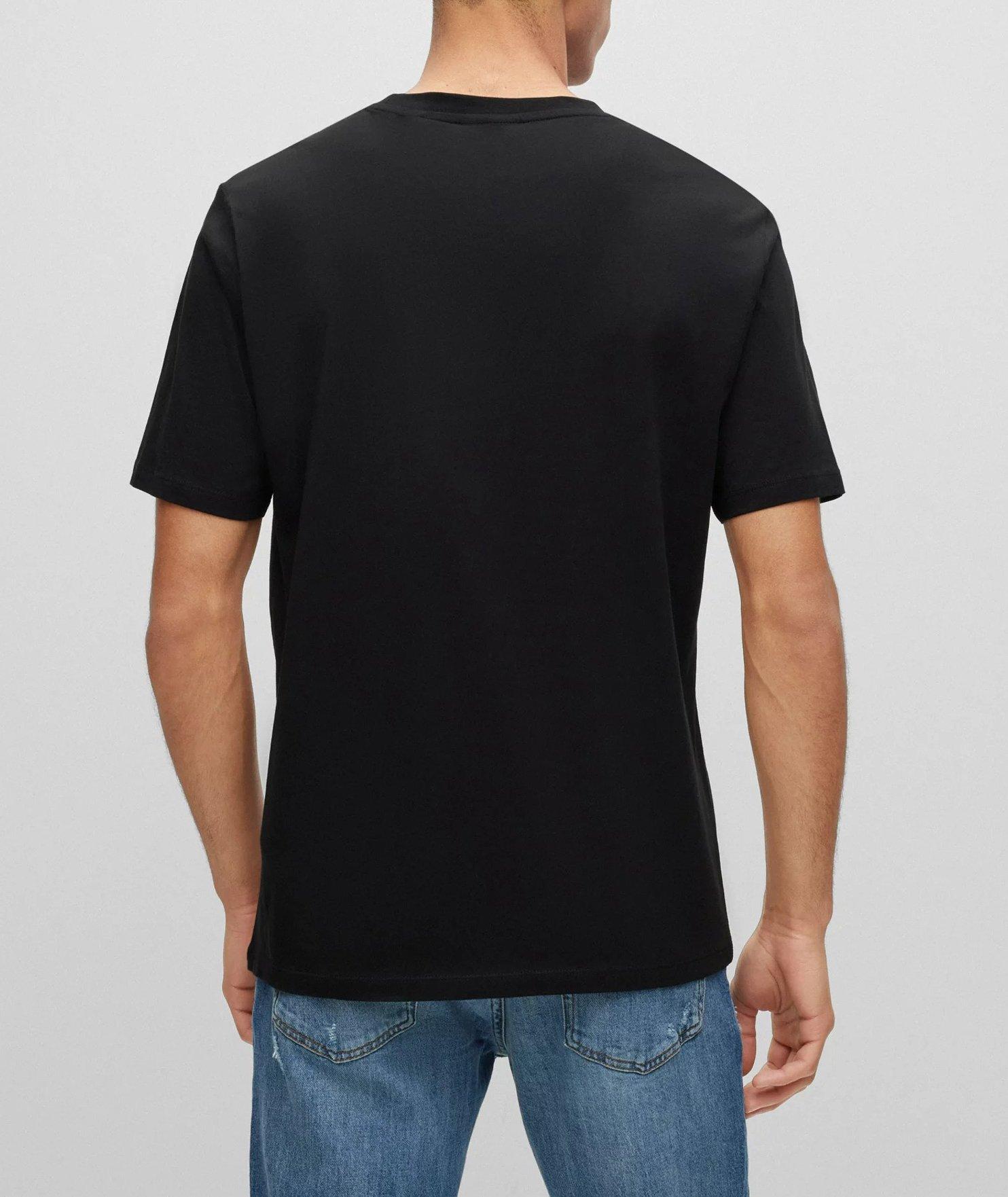 T-shirt Dulive en coton extensible avec logo image 2