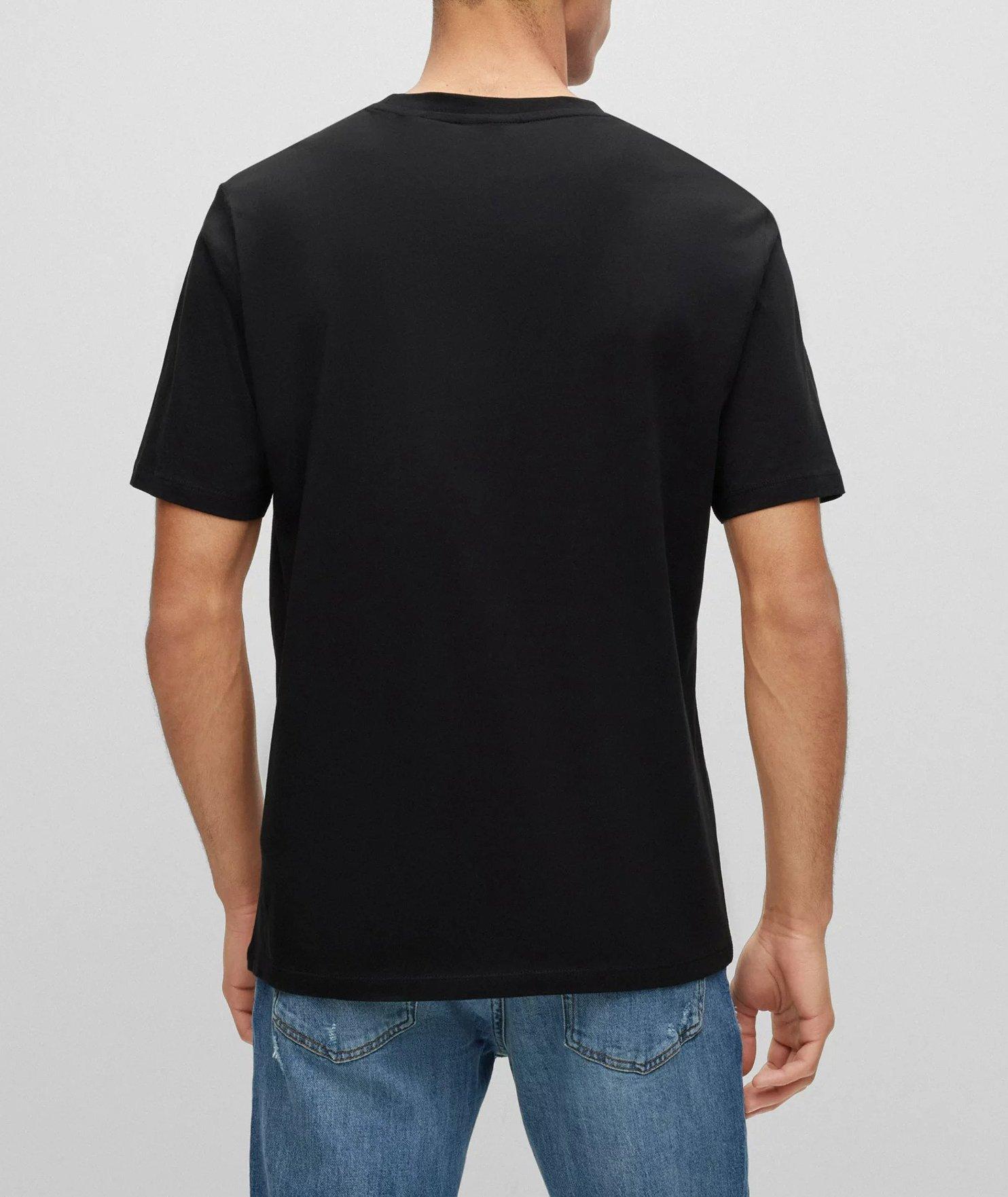 Dulive Box Logo Stretch-Cotton T-Shirt image 2