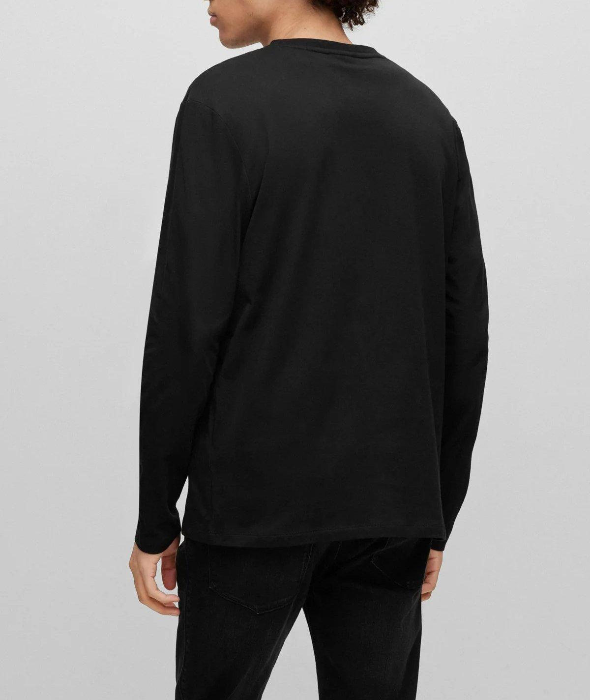 Diragolo Long-Sleeve Jersey Box Logo T-Shirt image 3