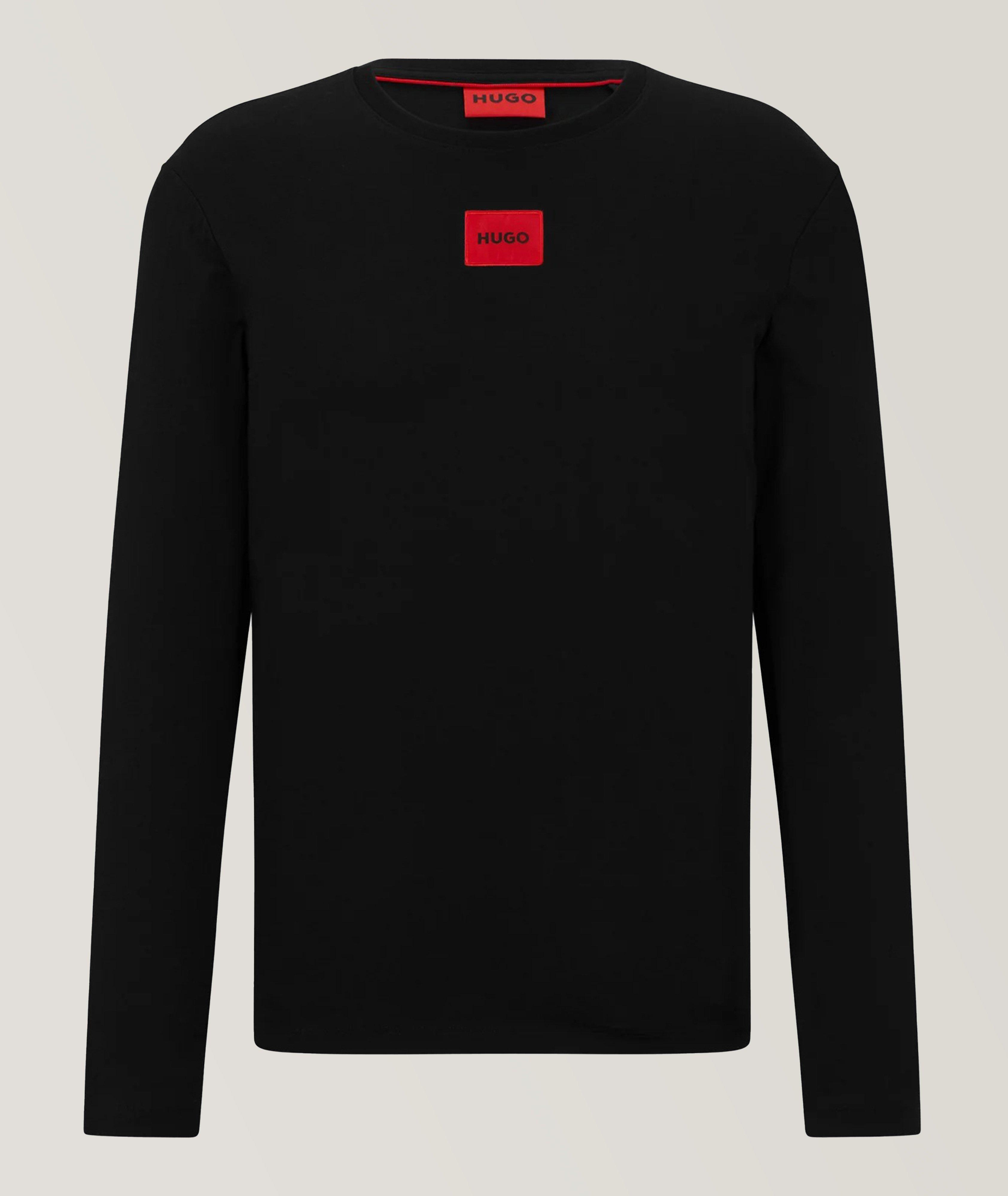 Diragolo Long-Sleeve Jersey Box Logo T-Shirt image 0