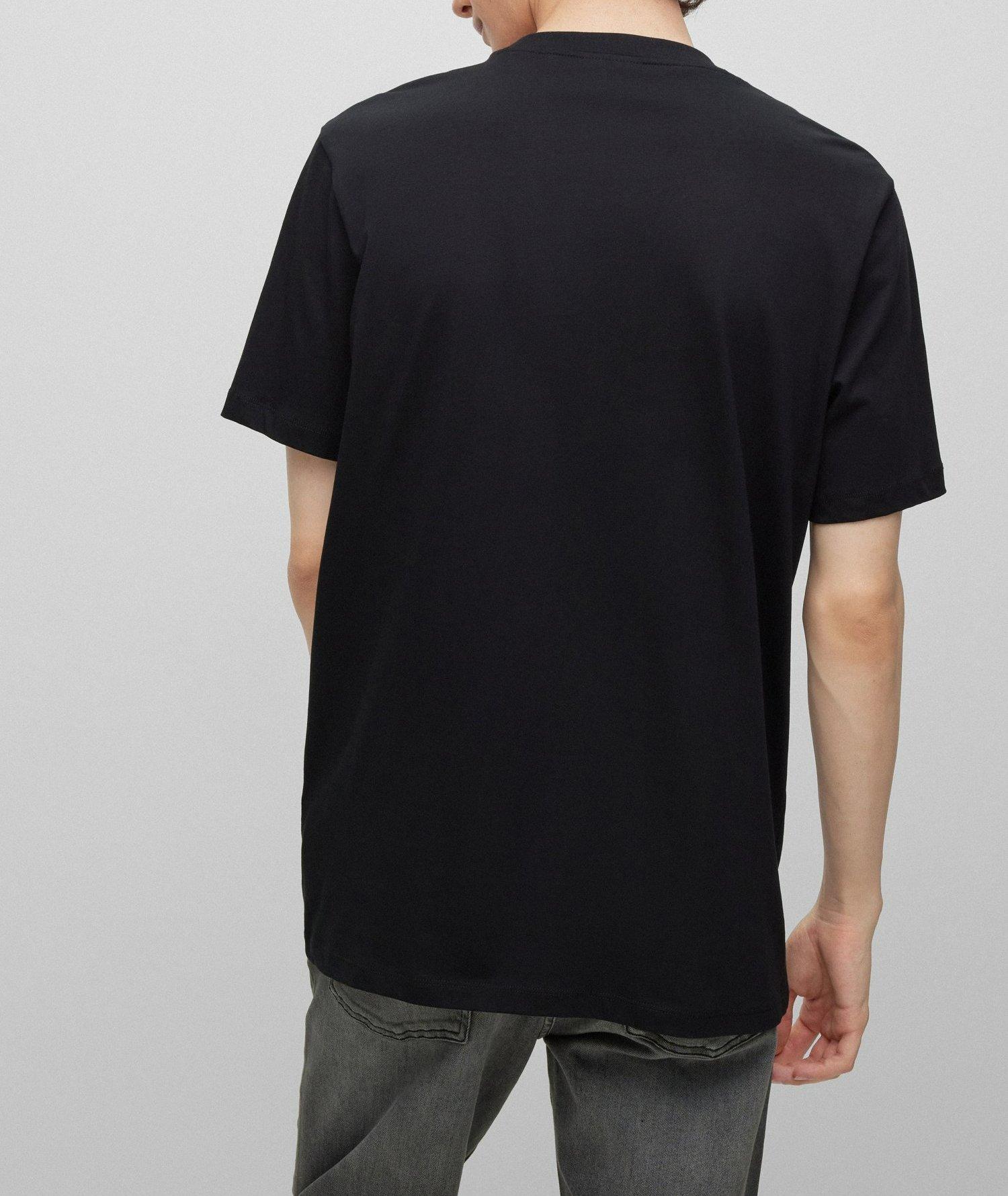 Stacked-Hand Written Logo Cotton Jersey T-Shirt image 2