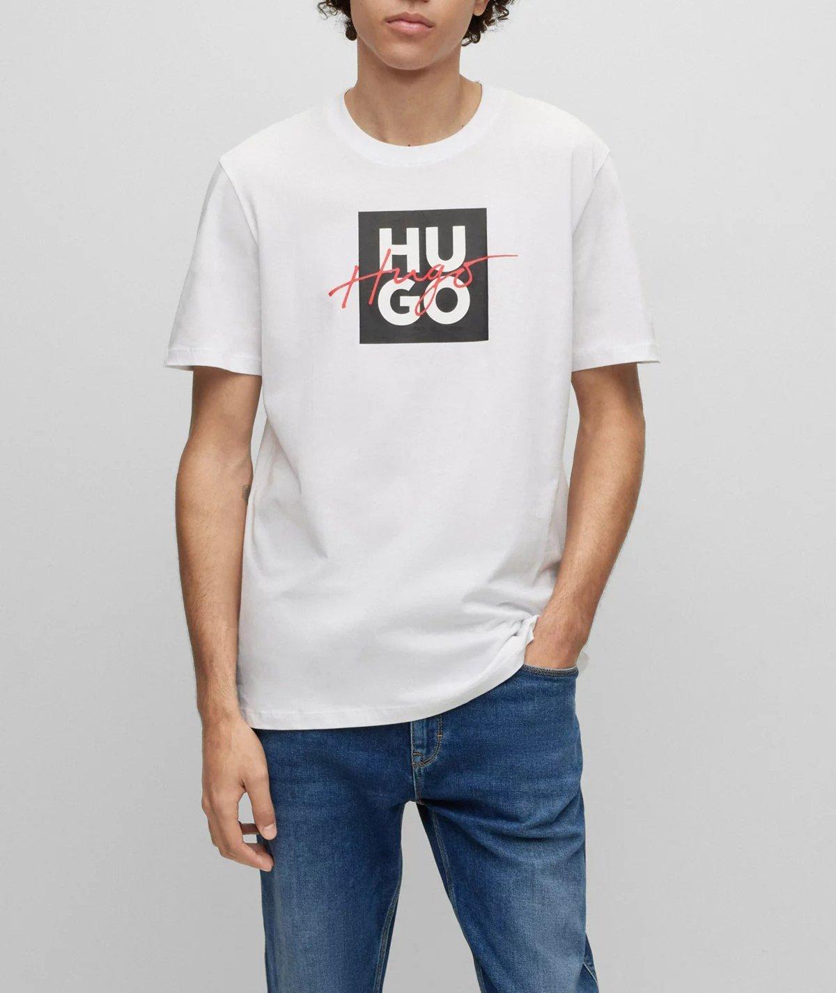 T-shirt en jersey de coton avec logo image 1