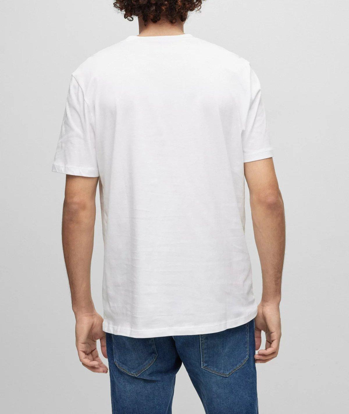 T-shirt en jersey de coton avec logo image 2