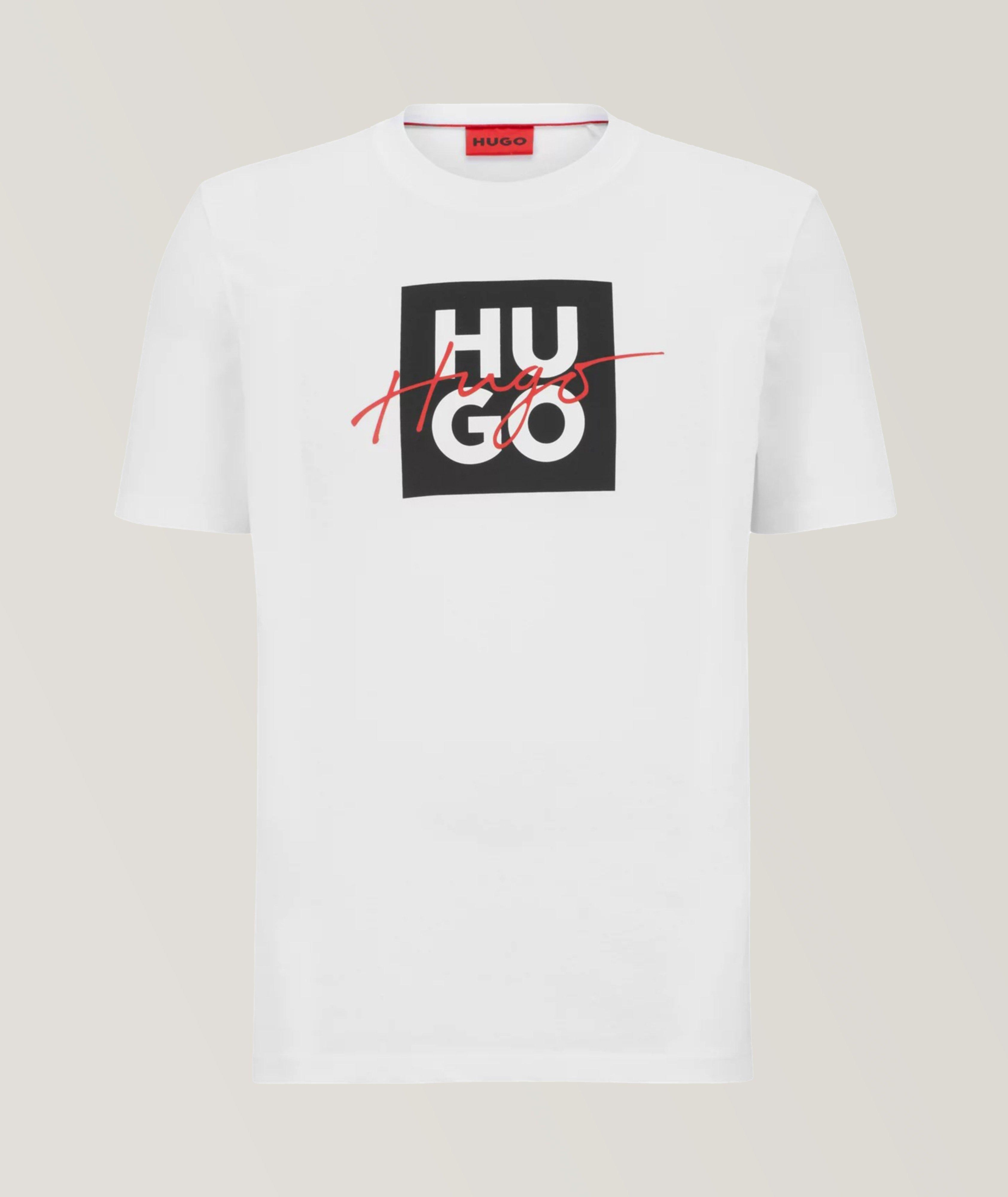 T-shirt en jersey de coton avec logo image 0