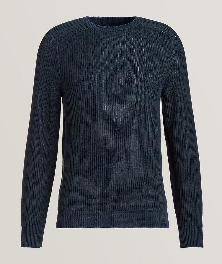 Dinghy Summer Reversible Cotton-Linen Pullover image 1