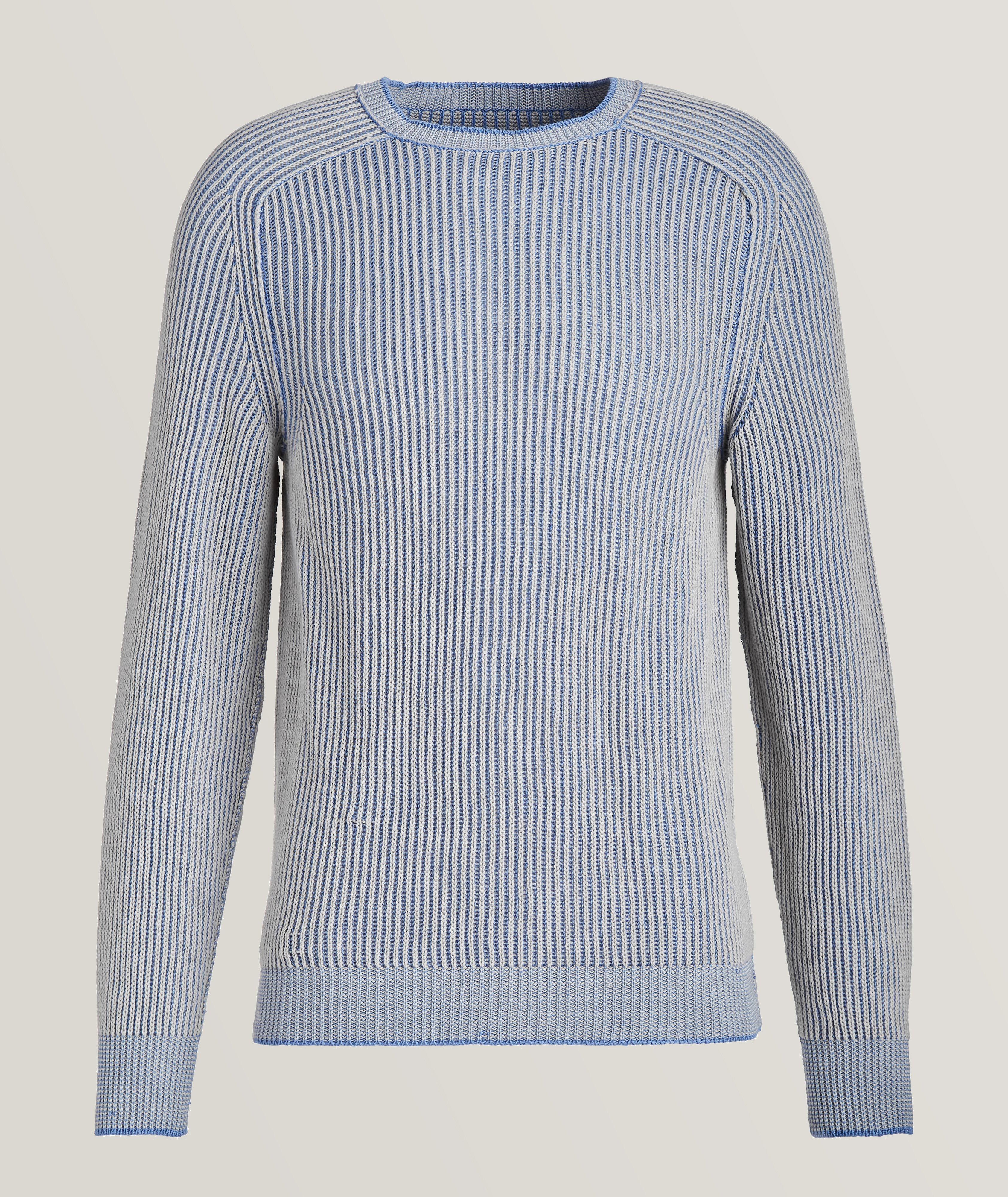 Dinghy Summer Reversible Cotton-Linen Pullover image 1