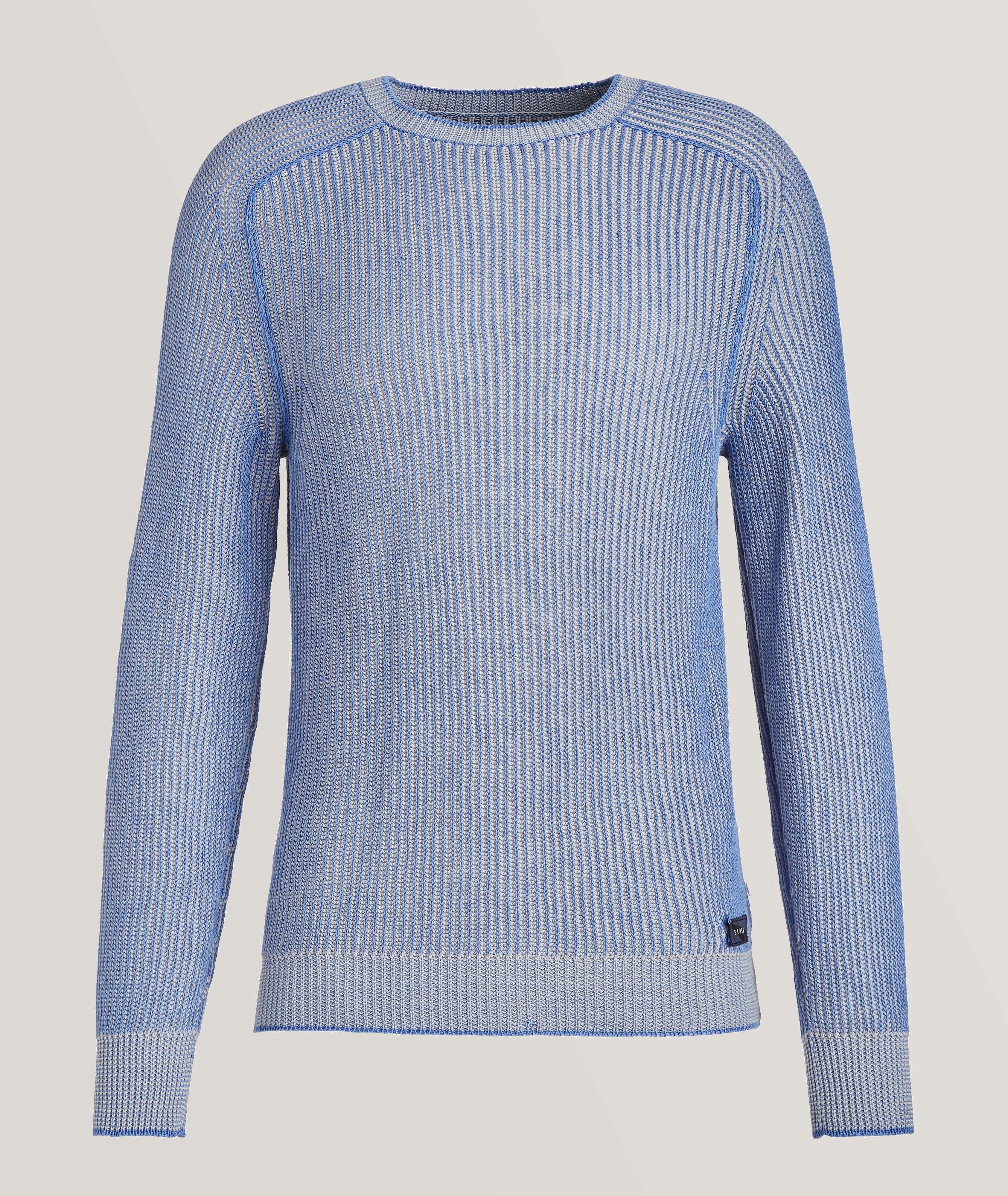 Dinghy Summer Reversible Cotton-Linen Pullover image 0