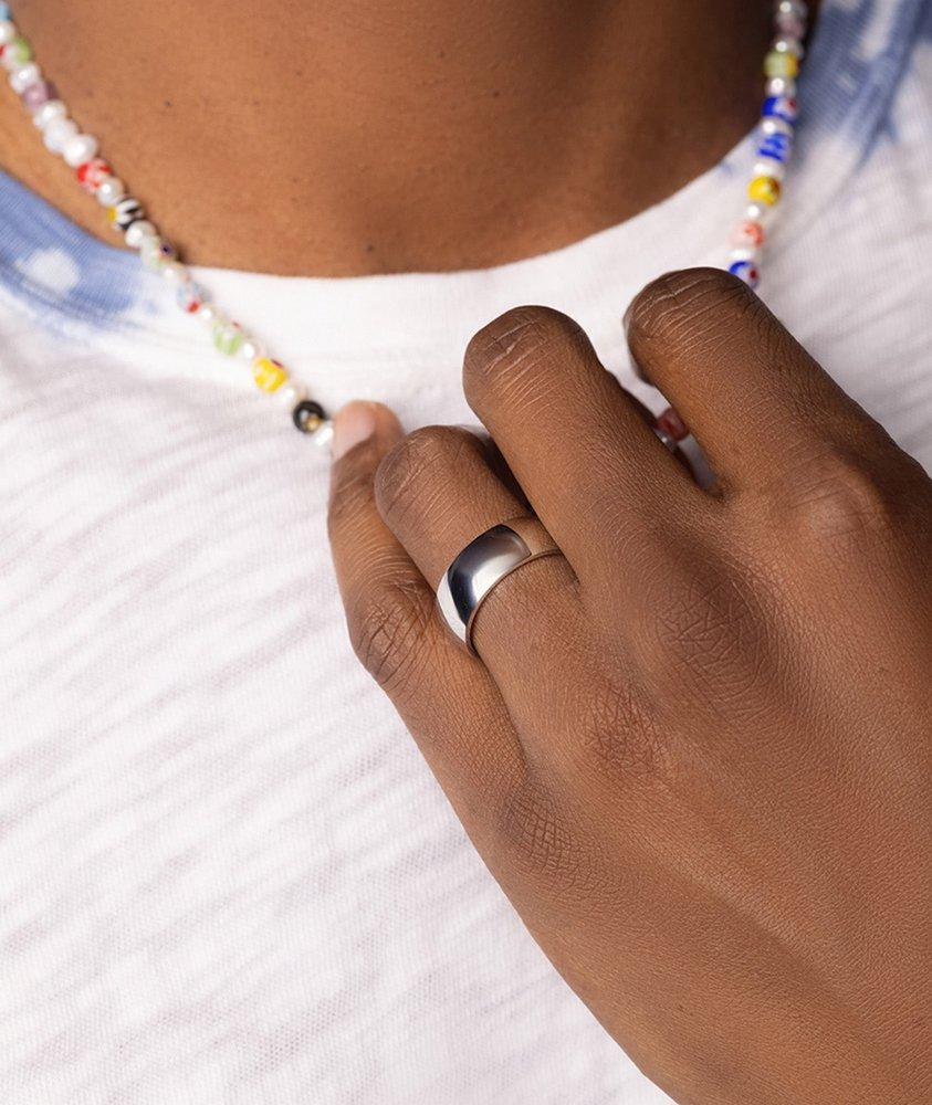 Silver Band Ring image 1