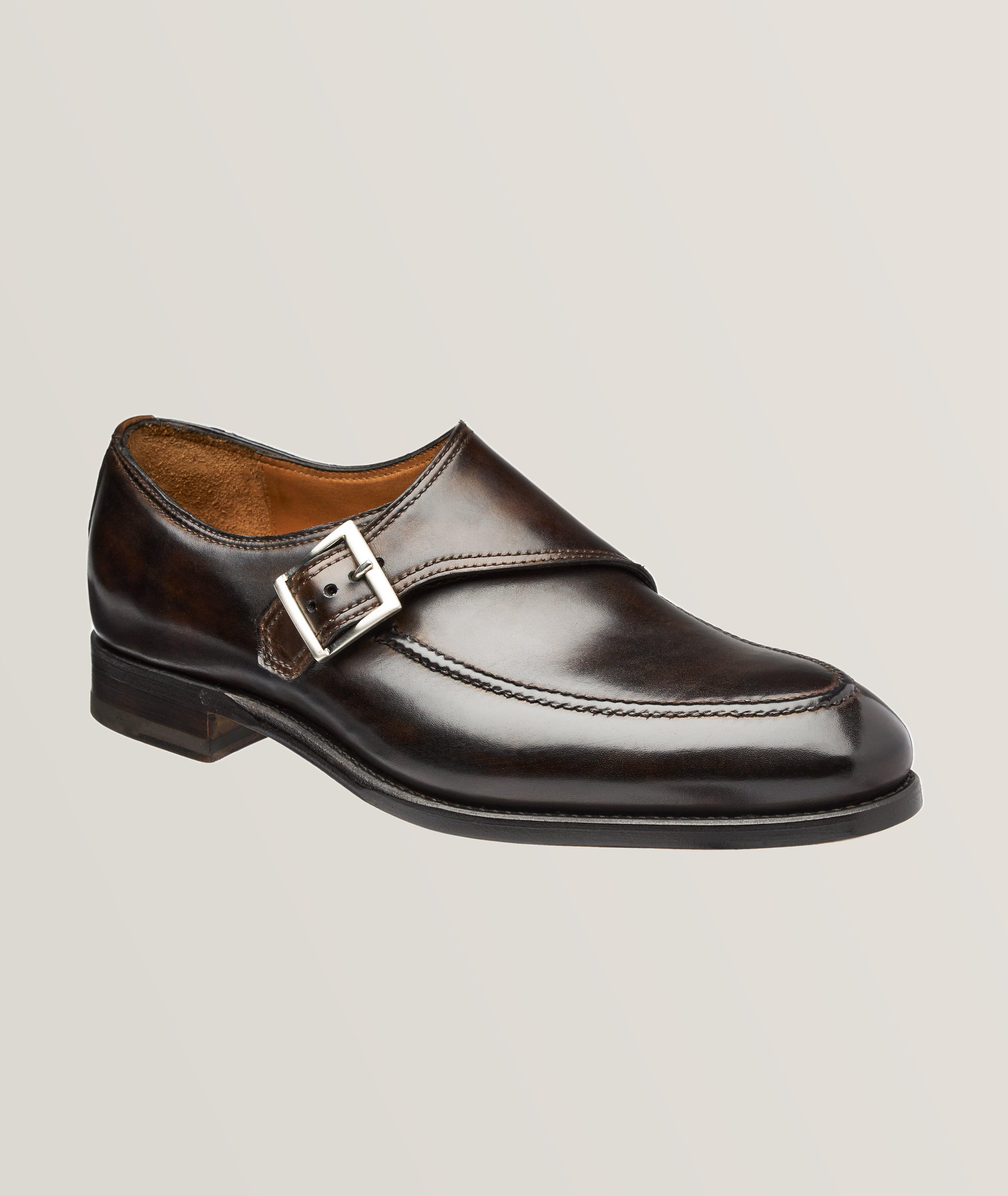 Prestigio Asymmetric Leather Apron Dress Shoes image 0