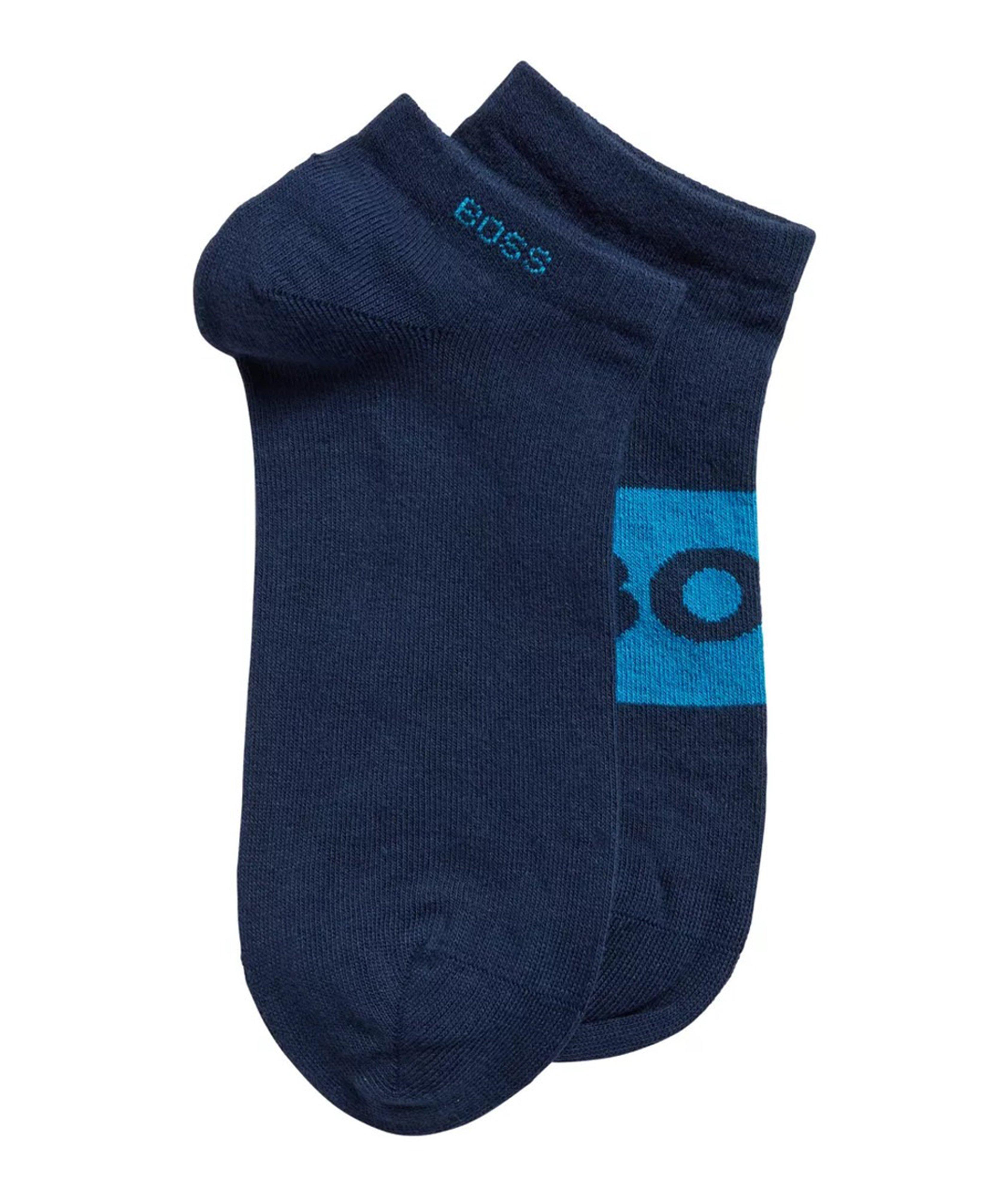 2-Pack Colourblock Cotton-Blend Ankle Socks image 0