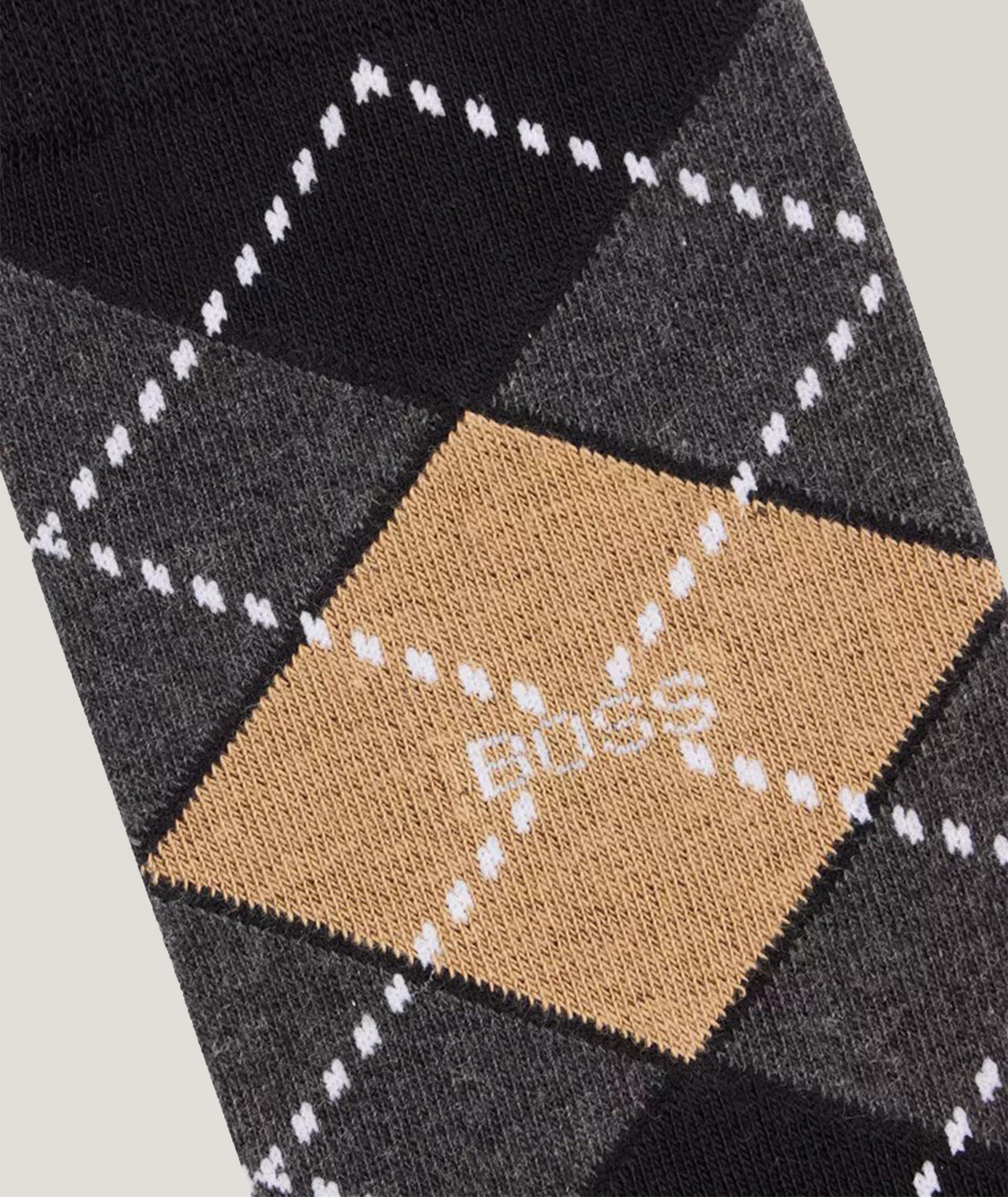 Ensemble de deux paires de chaussettes en mélange de coton image 1