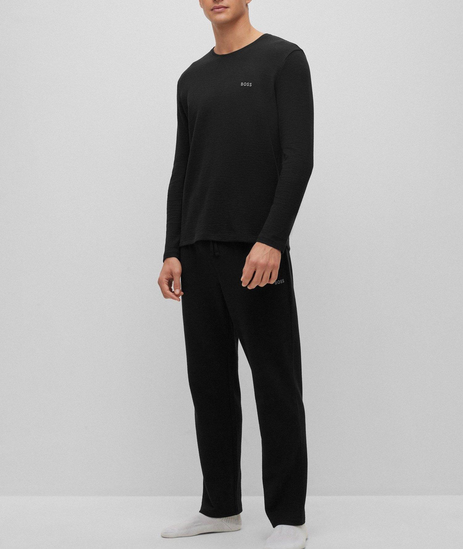 Pull de pyjama en tricot gaufré image 1