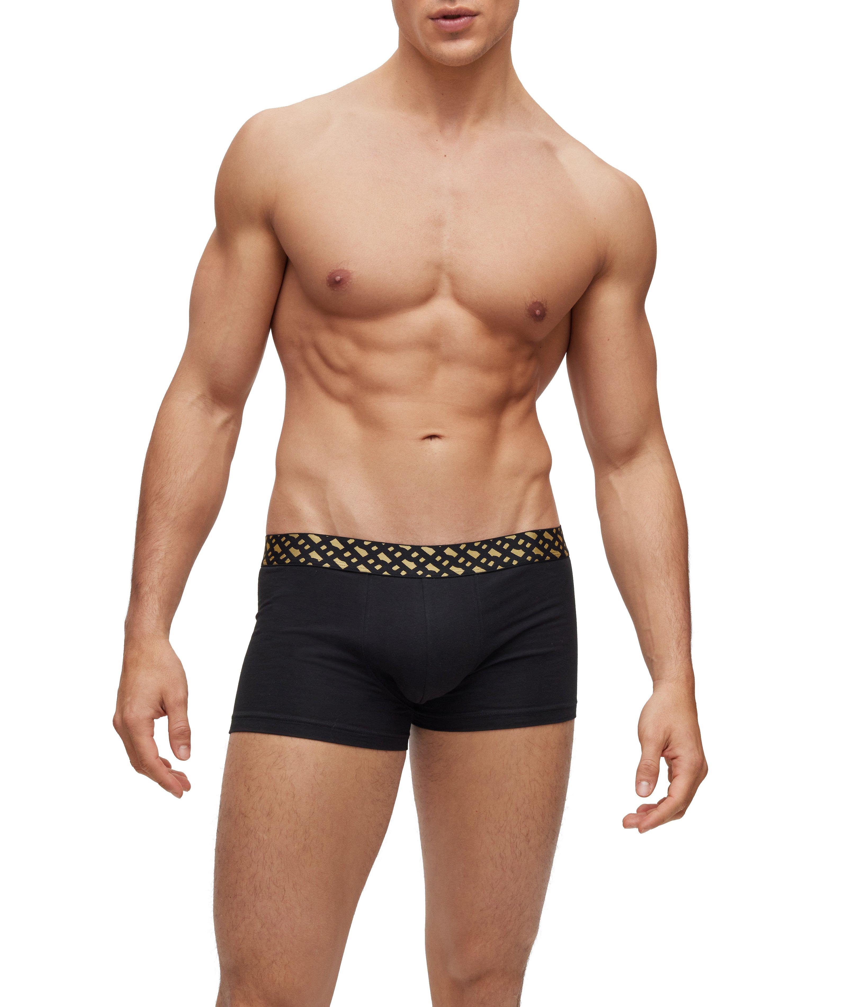 Ensemble de deux boxeurs courts en coton extensible image 1