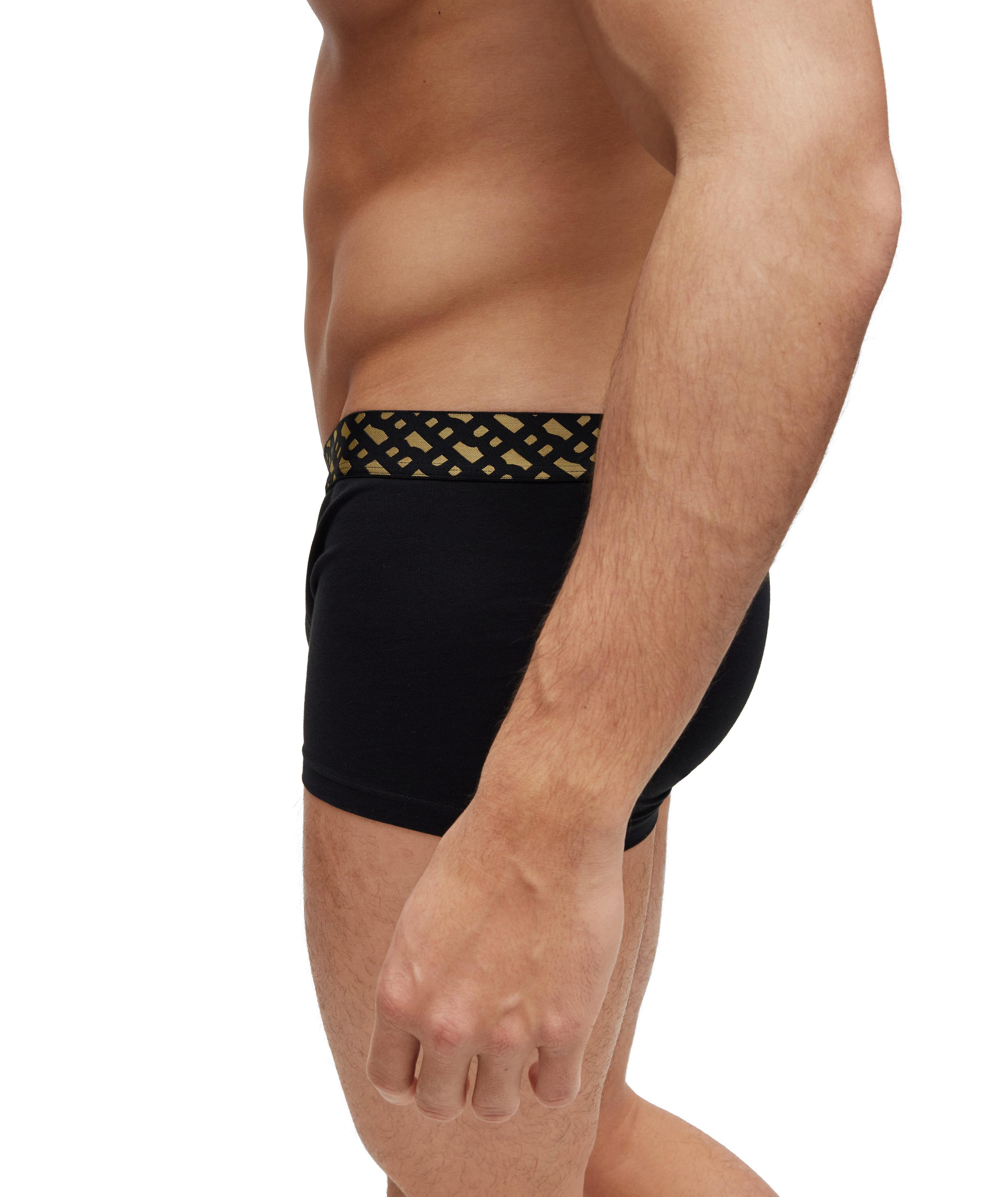 Ensemble de deux boxeurs courts en coton extensible image 3