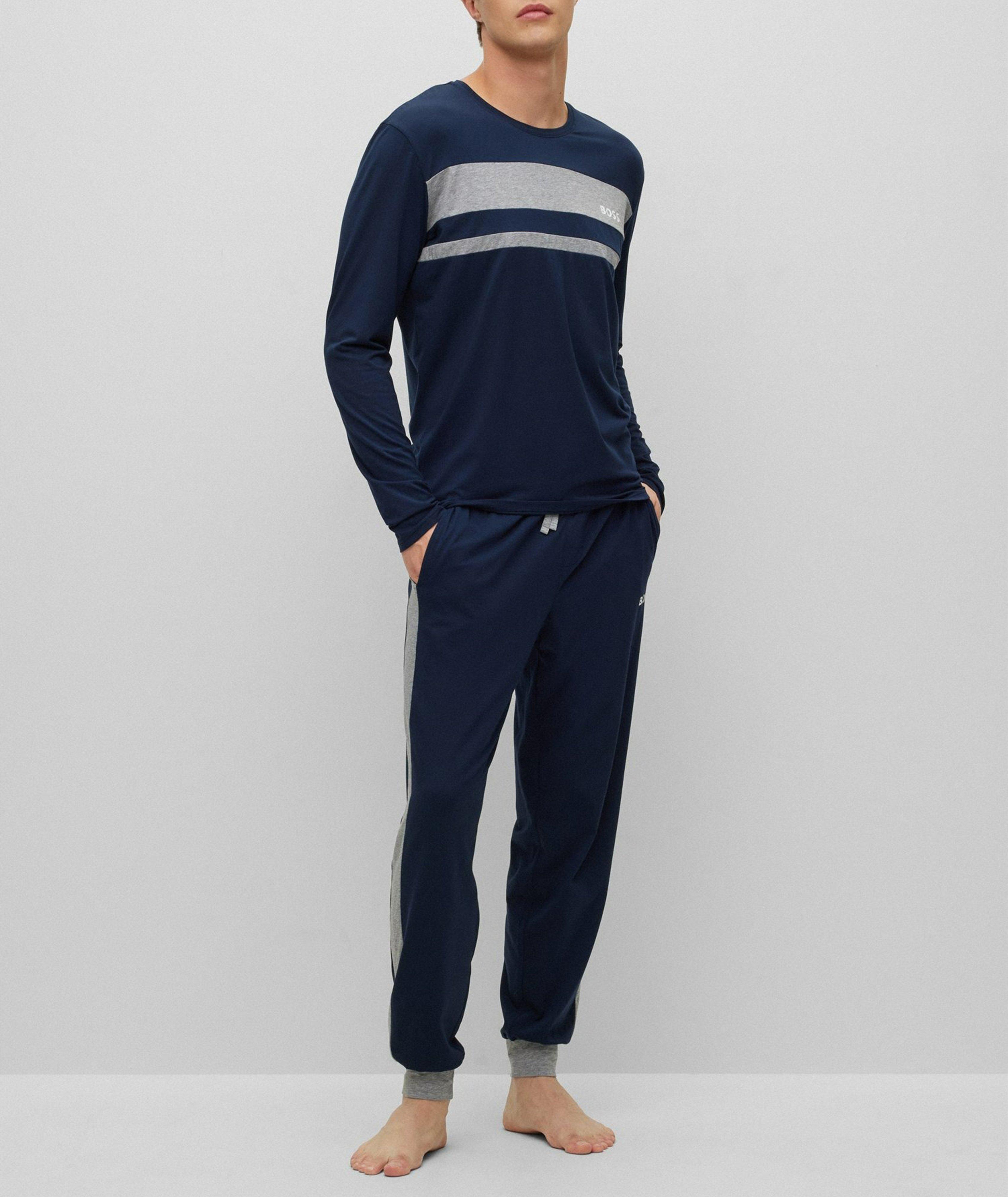 Stretch Cotton-Modal Pyjama Shirt image 4