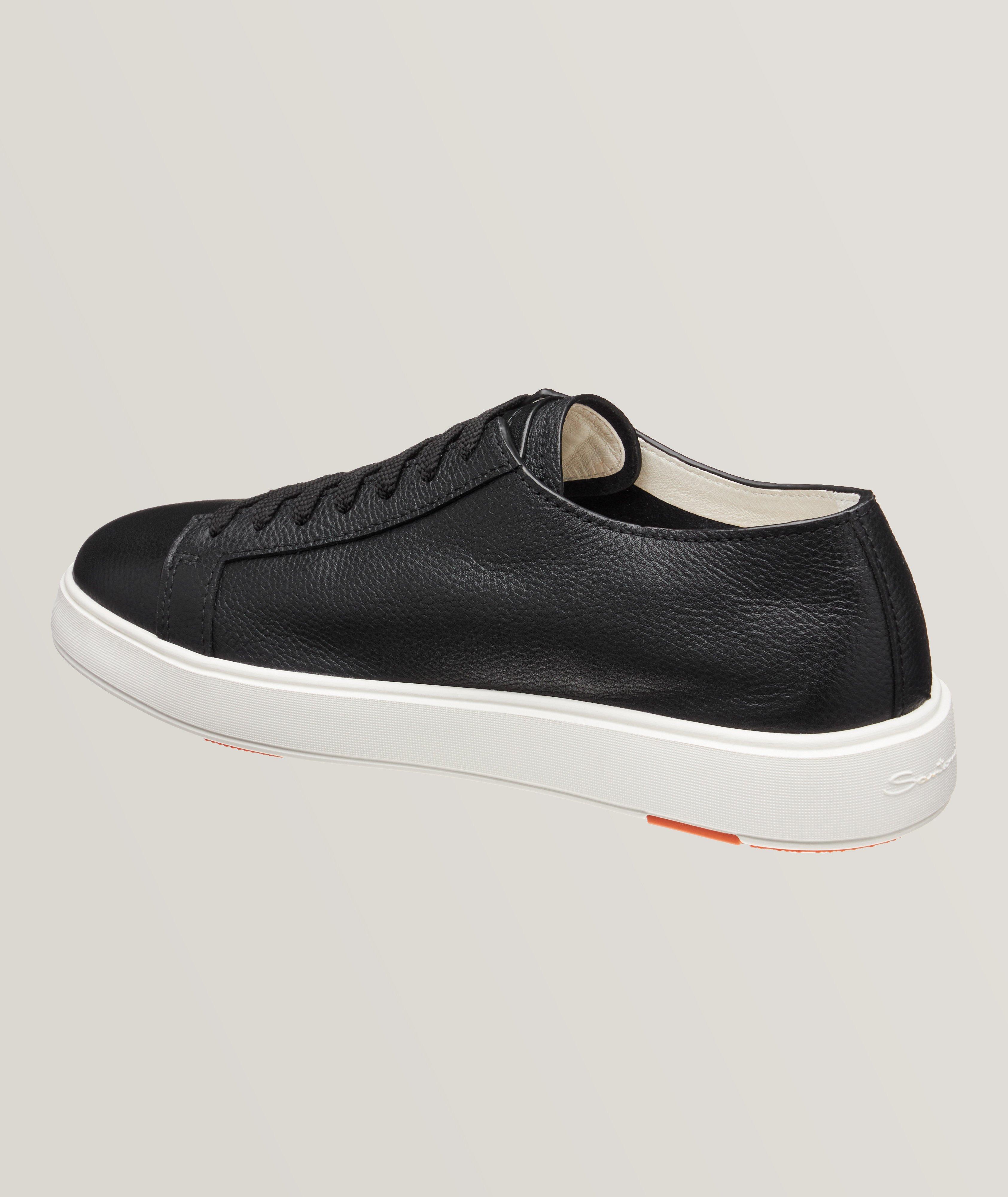 Pebbled Deerskin Sneakers image 1